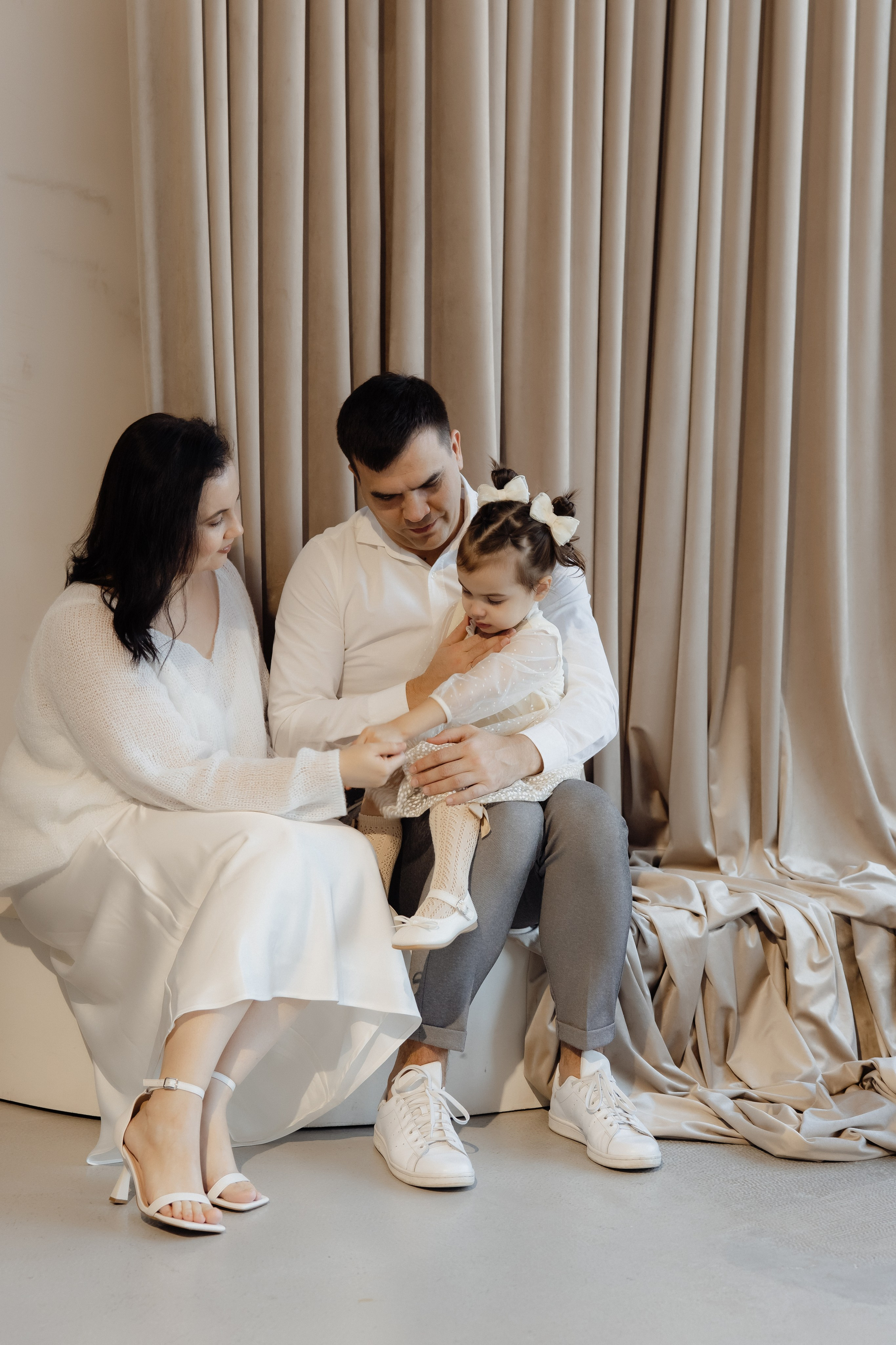 Николай, Зарина и Кира. Семейный и свадебный фотограф в Челябинске Мария Леонтьева