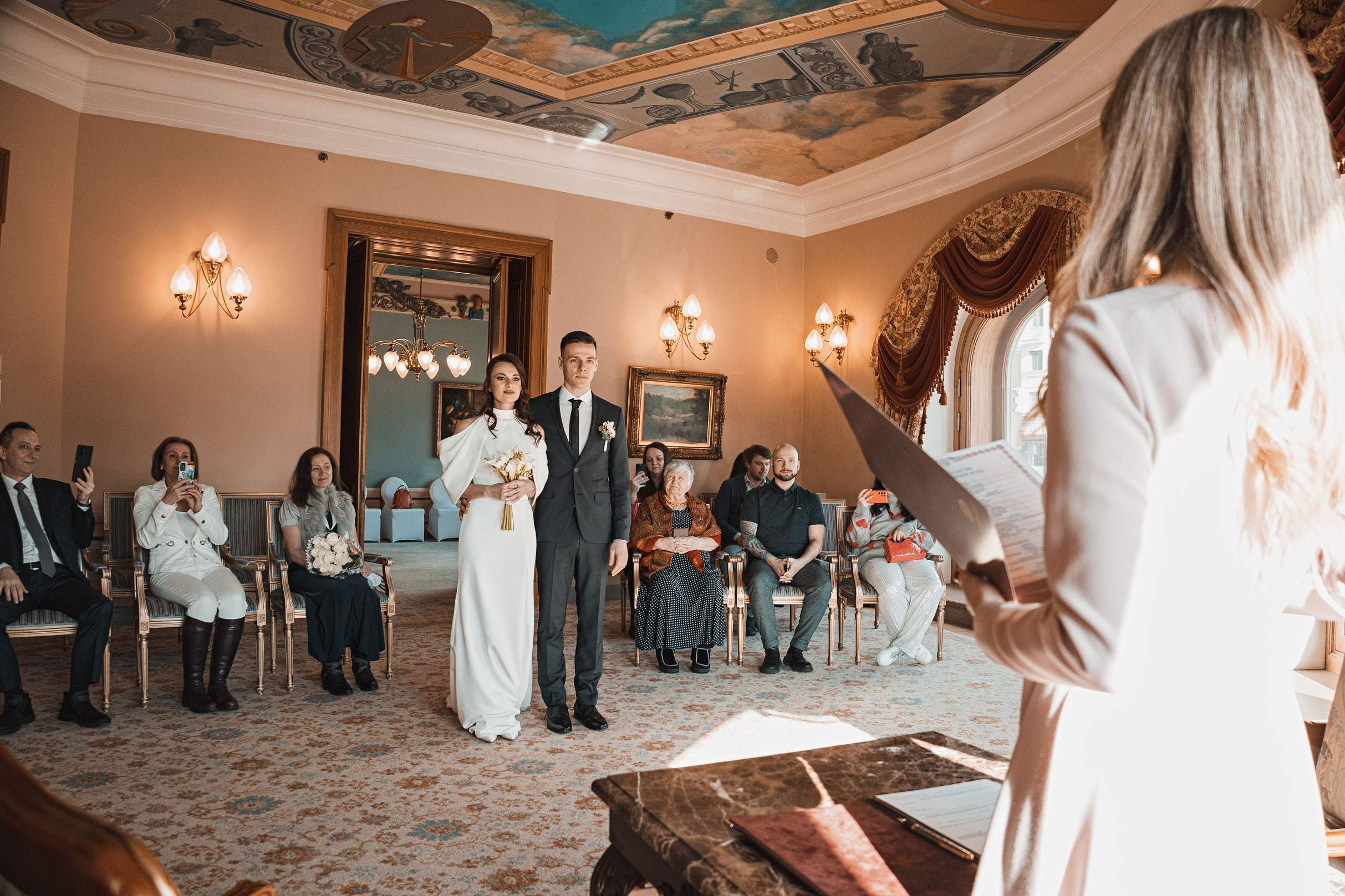 Свадьба Елены & Александра. Портретный и репортажный фотограф в Москве Katerina Tesla