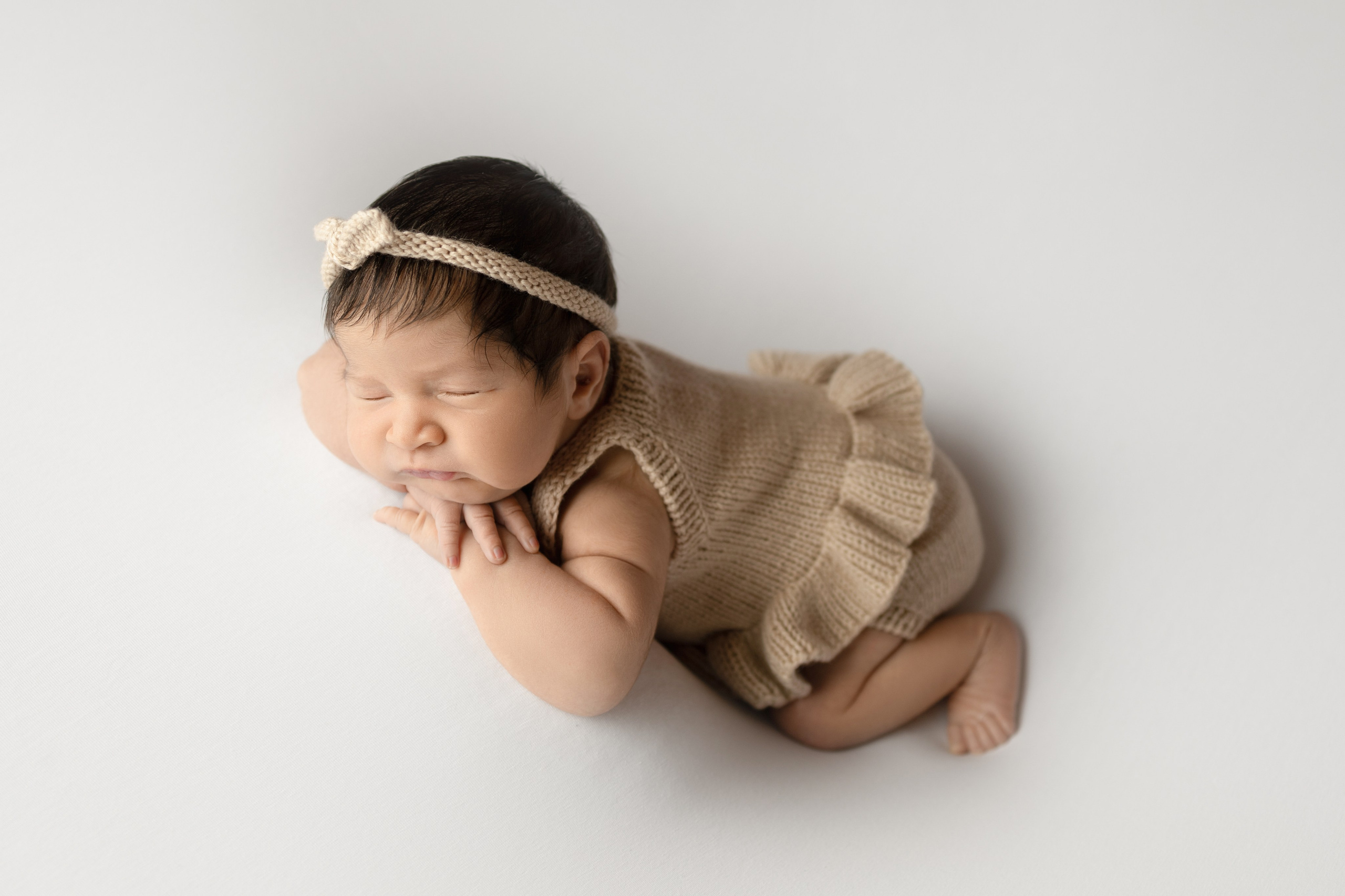 Мэри 12 дней. Фотограф новорождённых Newborn Москва