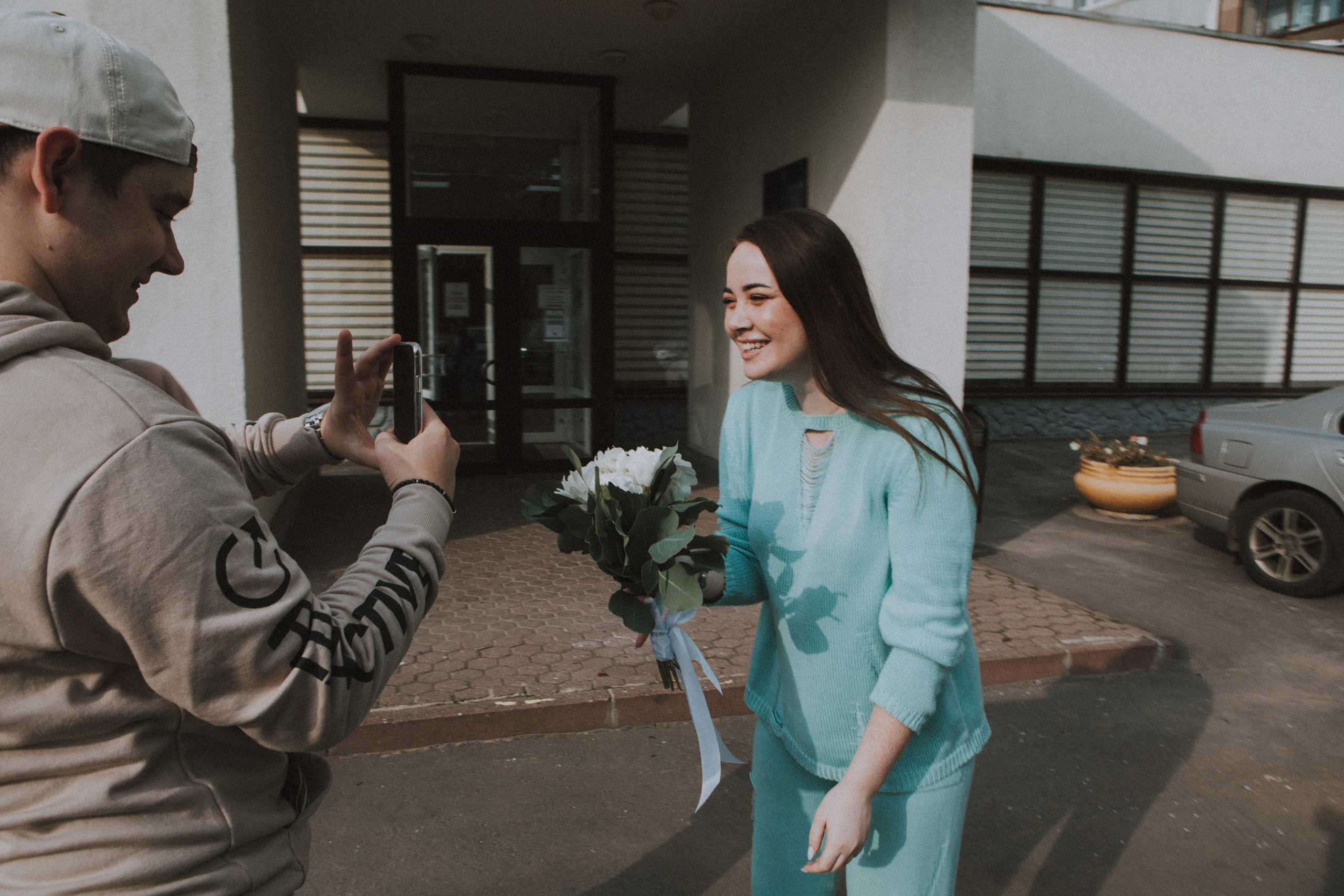 Дима и Настя. Роспись и прогулка. Свадебный и портретный фотограф в Москве Анастасия Масюк