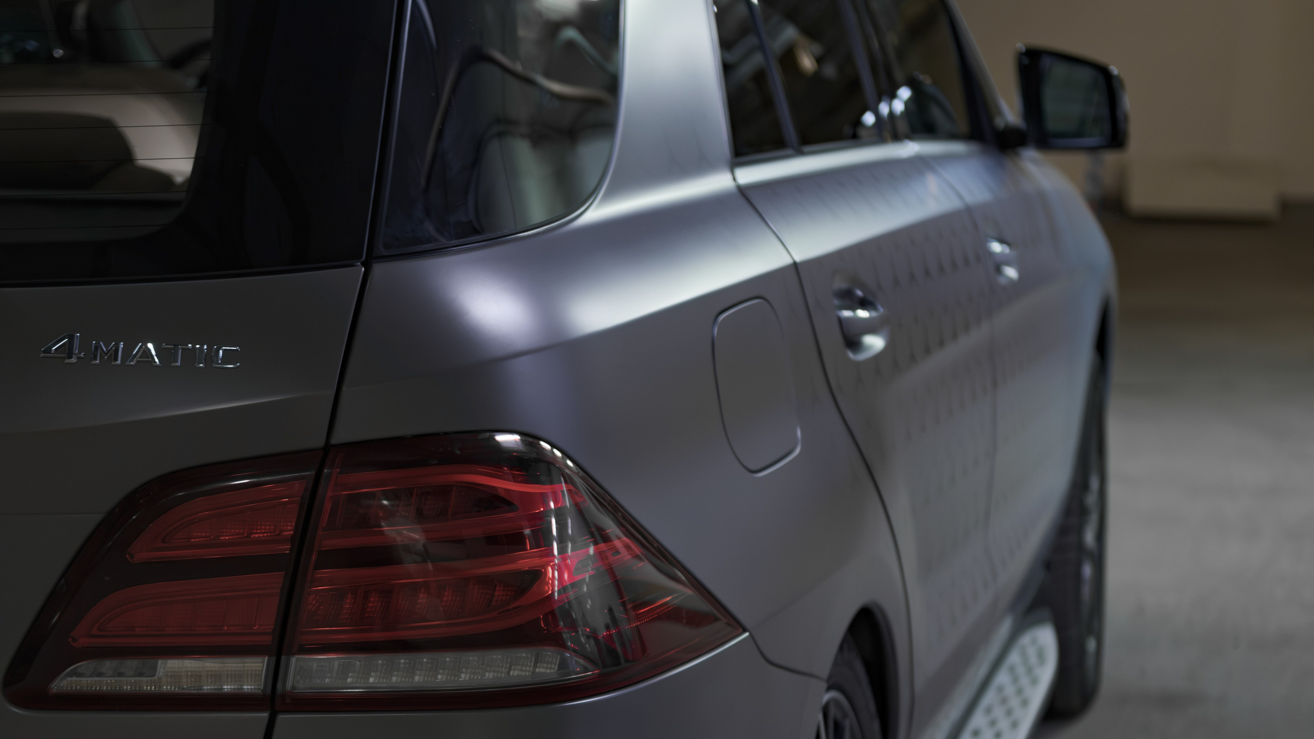 Винилография на Mercedes Benz GLE. Студия дизайна и оклейки авто Barmaley Design