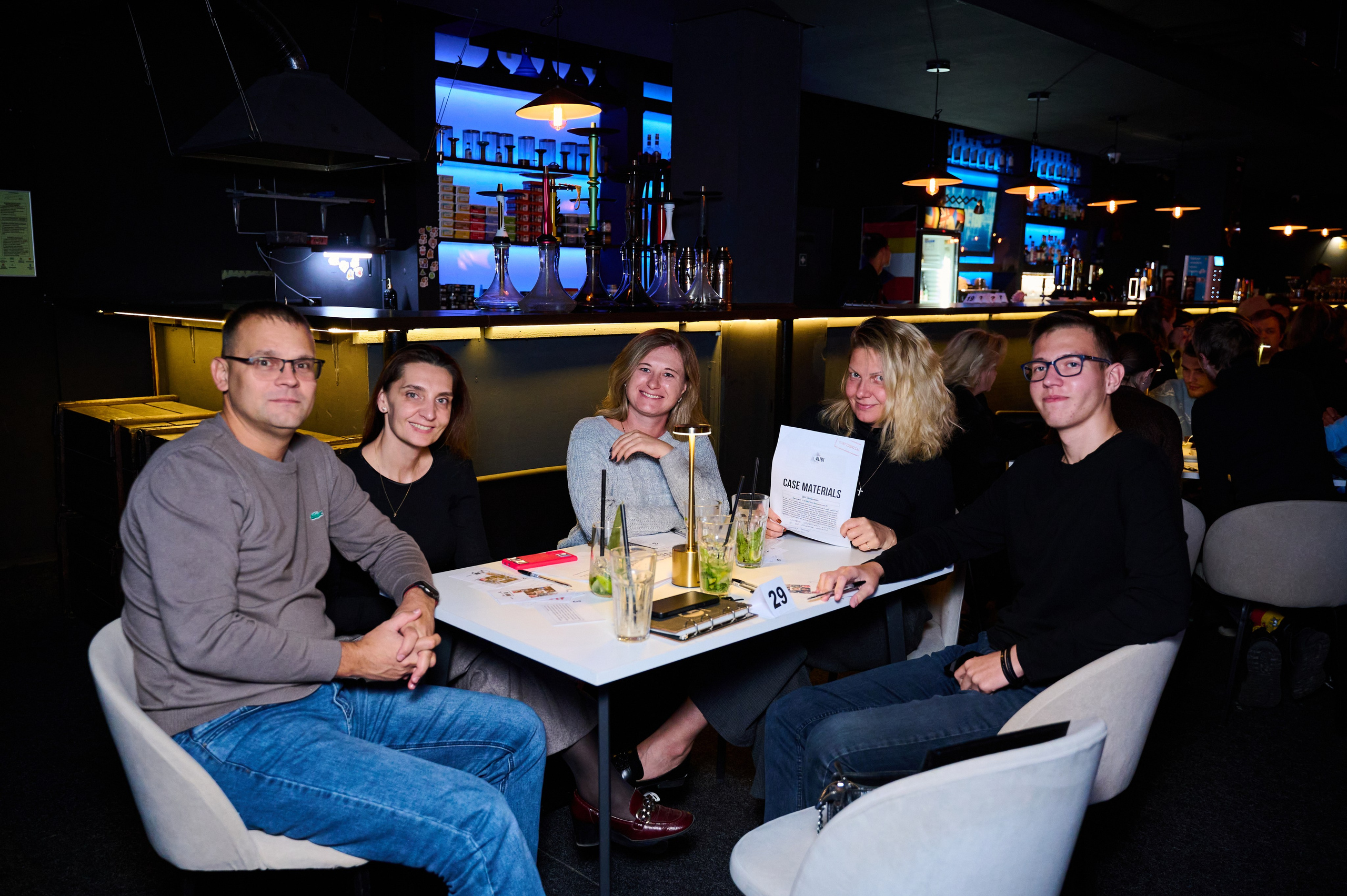 Квиз ALIBI. Фотограф Универсал в Новосибирске