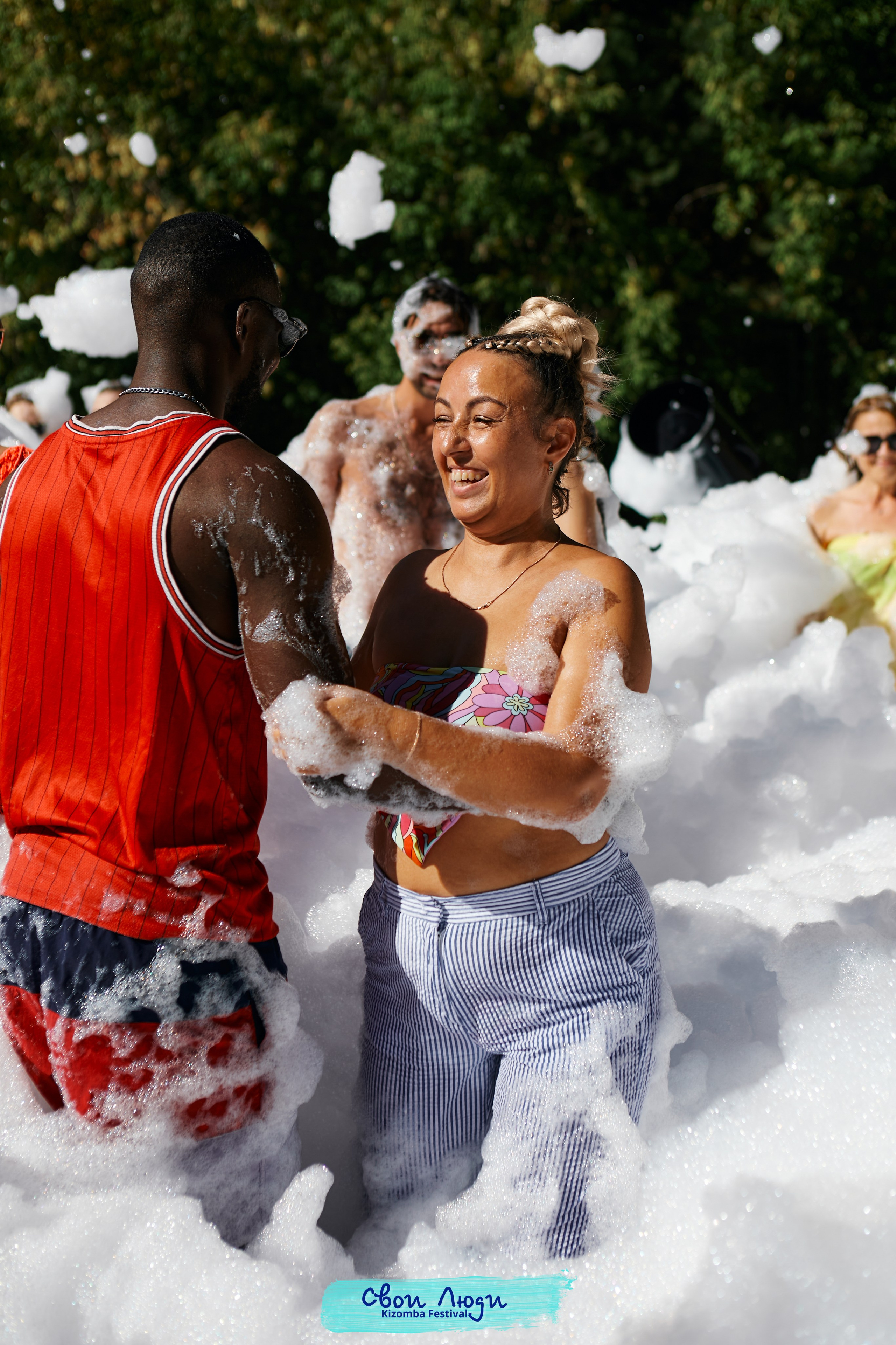 Foam party. Свадебный фотограф