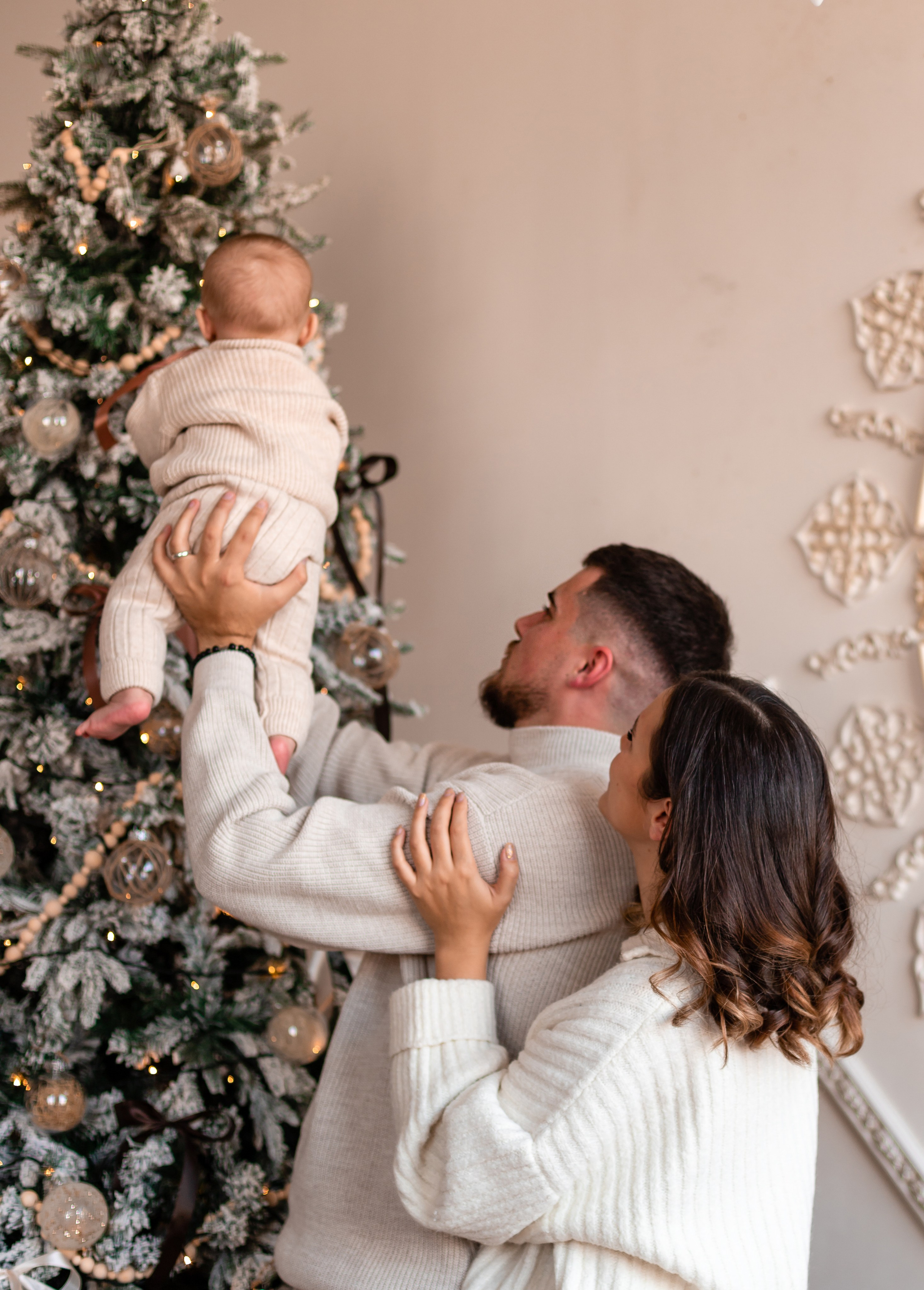 Семейная Новогодняя фотосессия. Семейный и детский фотограф в Хабаровске Алевтина Проскурякова