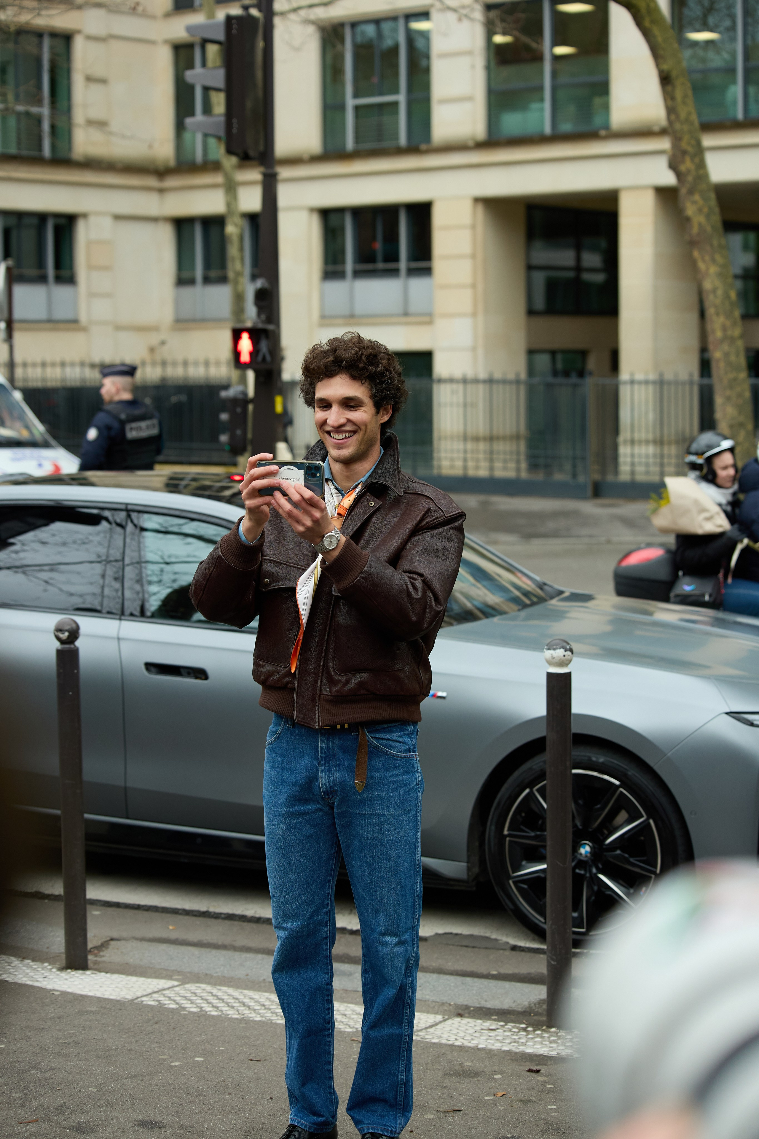 PFW MENSWEAR FALL/WINTER 25/26 HERMES. Photographer in Milan Ivan Goncharov