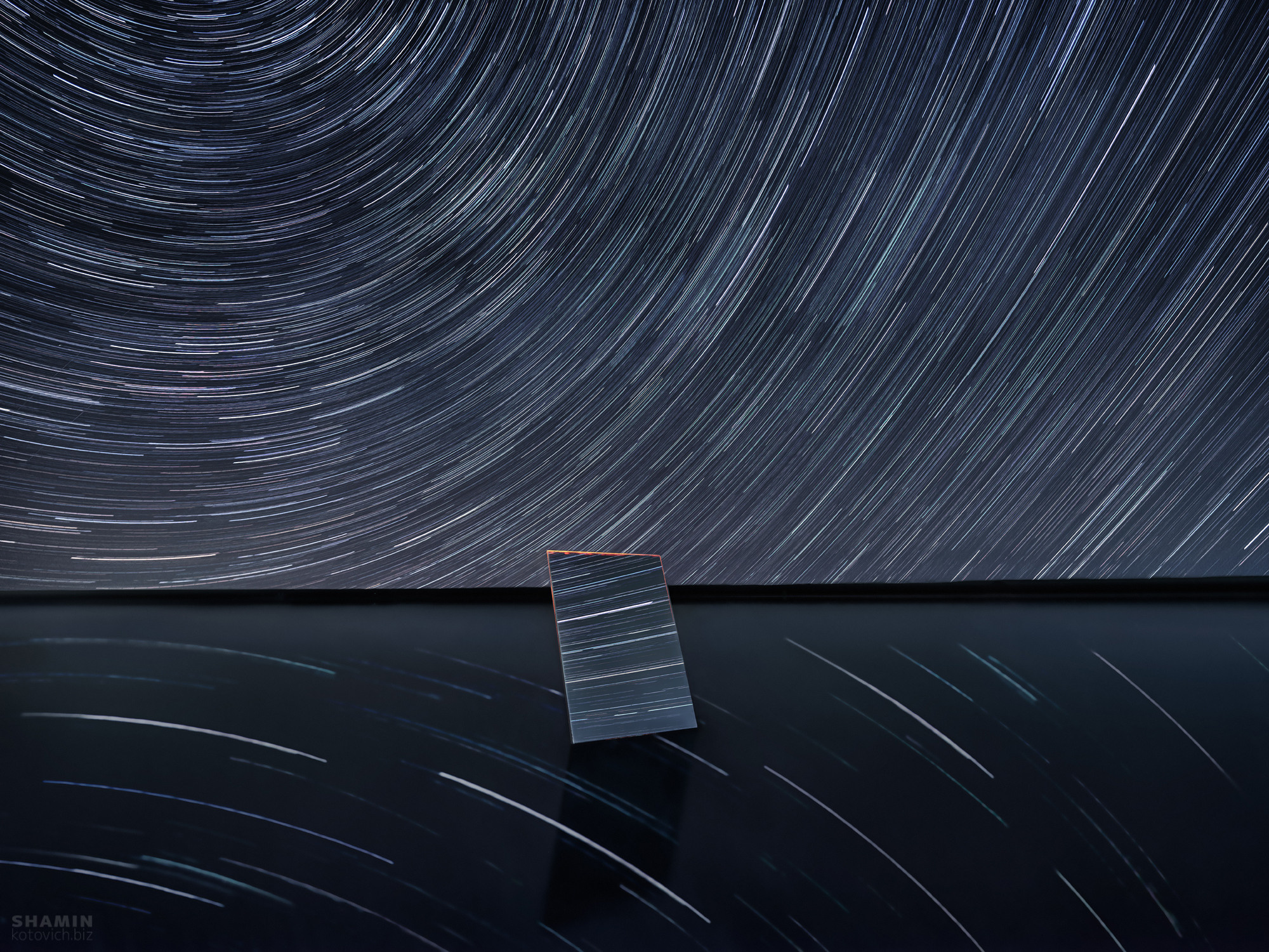 Стекинг в ночной фотографии. Фотограф Константин Шамин