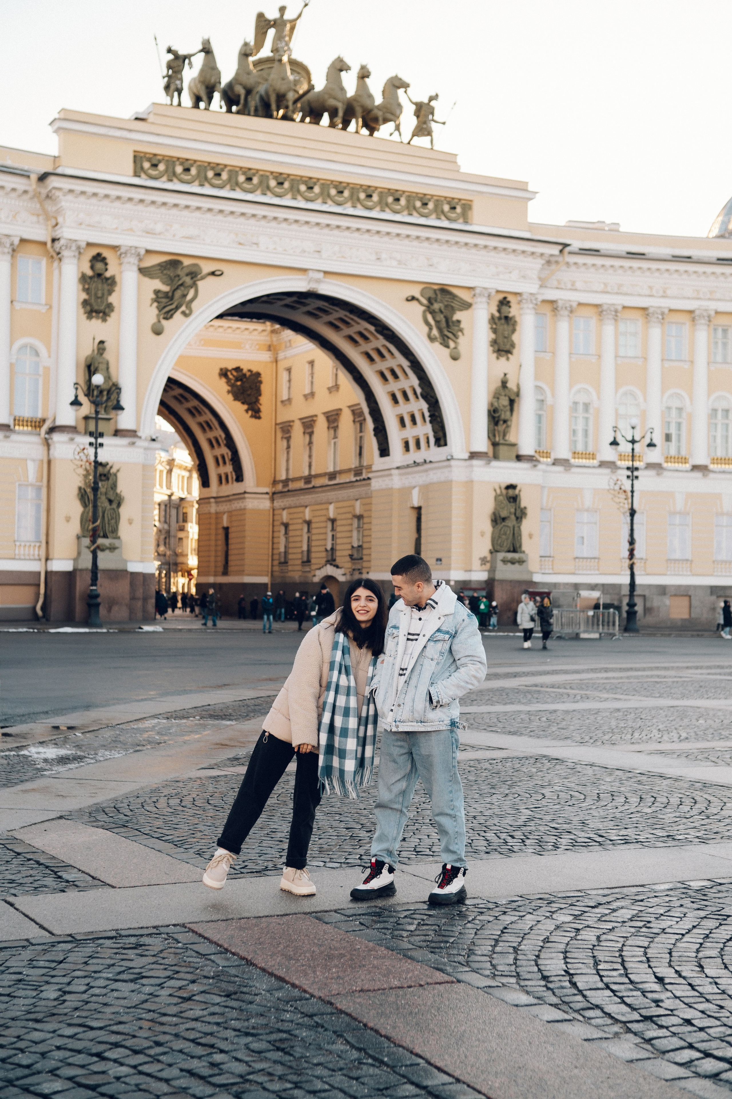 От Дворцовой к Исаакиевскому (зима). Фотограф в Санкт-Петербурге Кристина Брянская