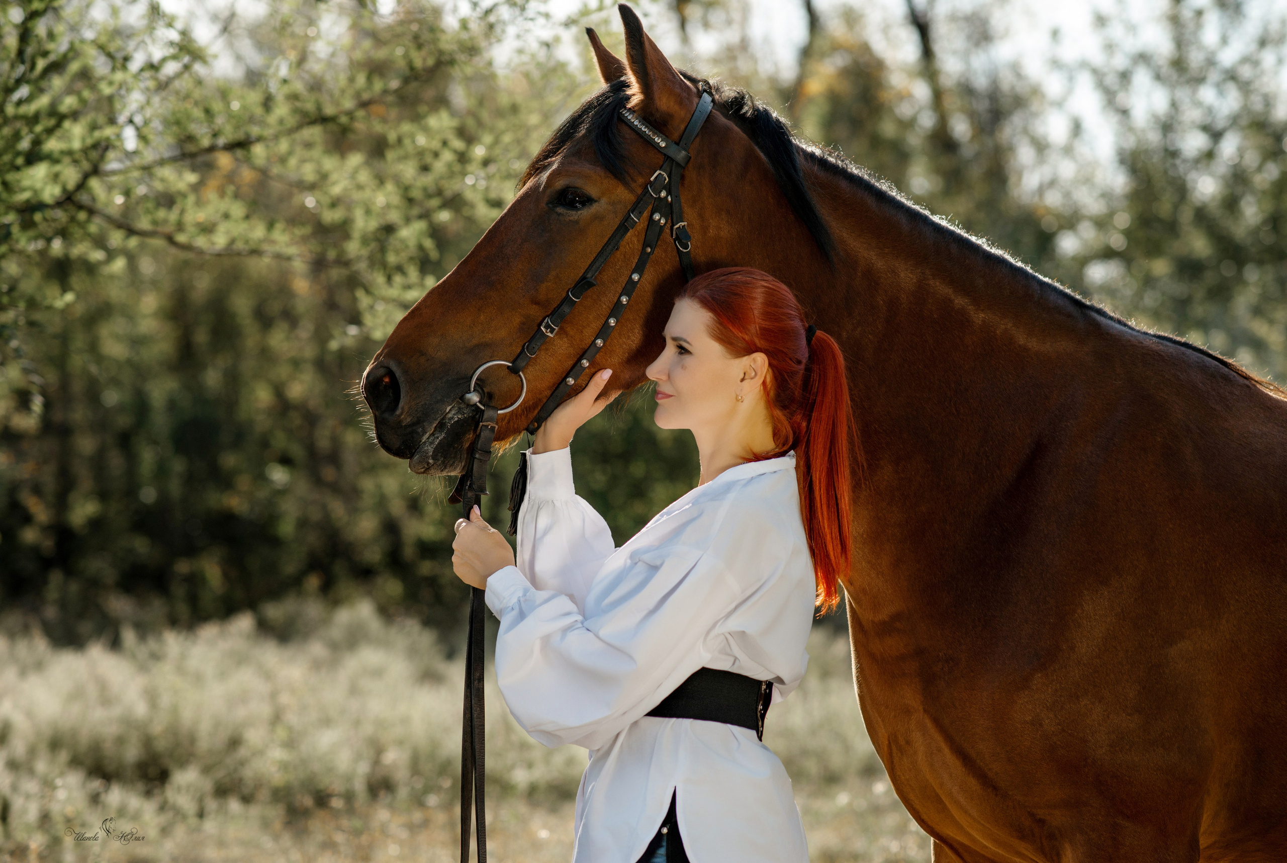Мария и Ася. Конный фотограф в Саратове Юлия Иванова