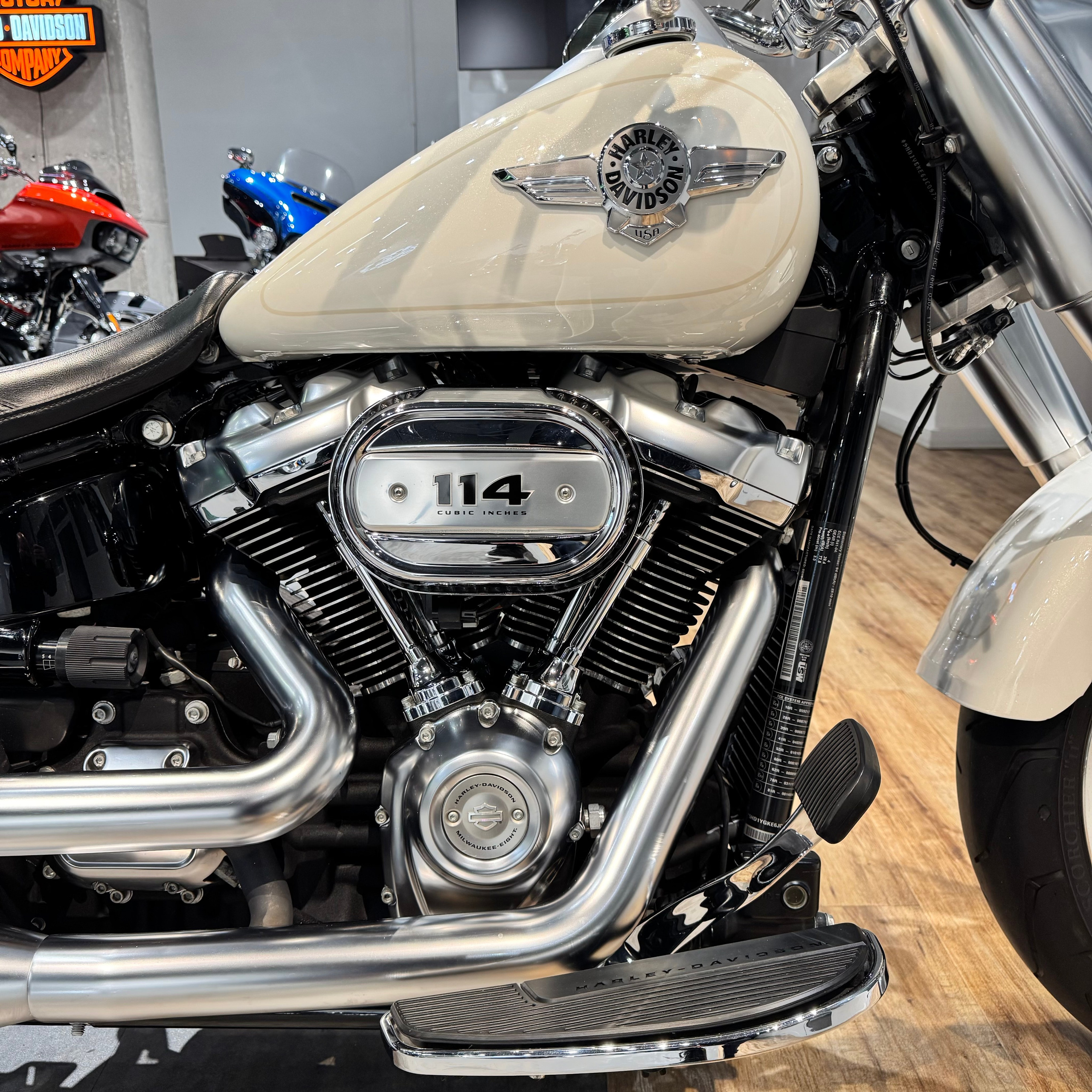 Harley Davidson 114 FAT BOY (Softail) — купить мотоцикл. Hello Davidson, Москва. Только хорошие мотоциклы…