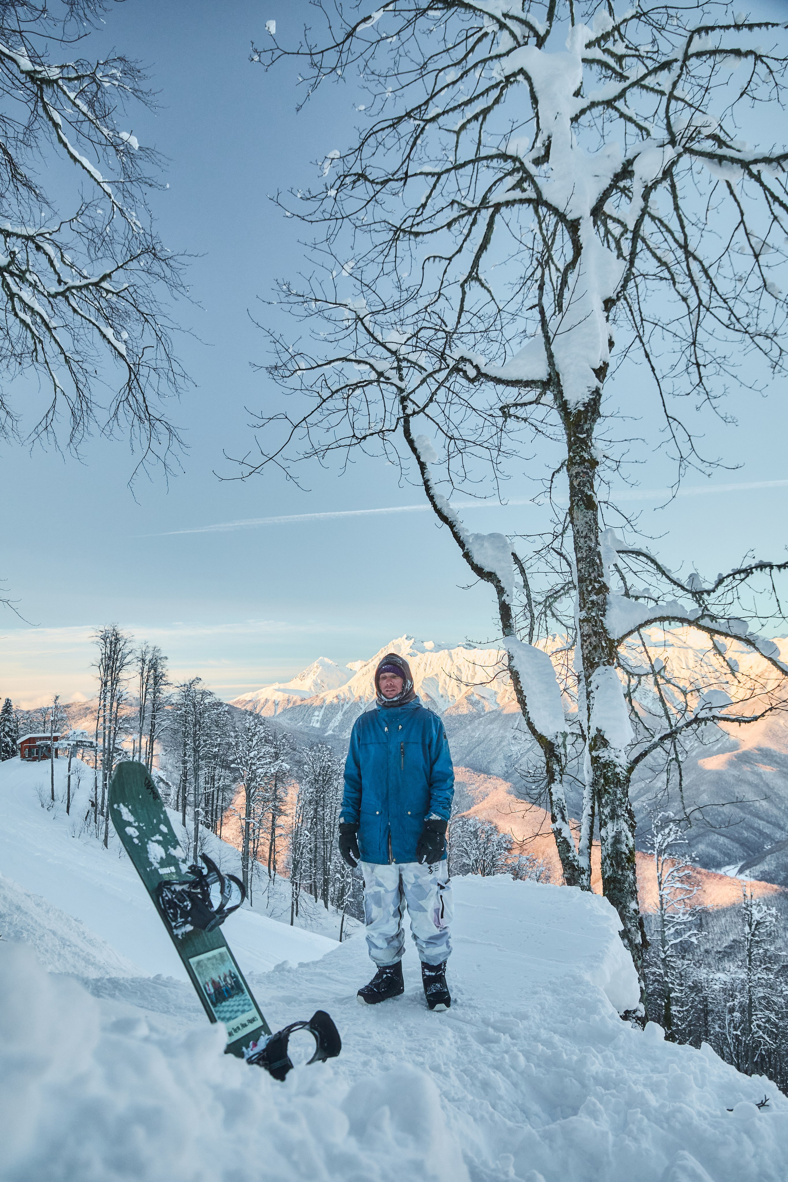 Сьемка на споте в красной поляне