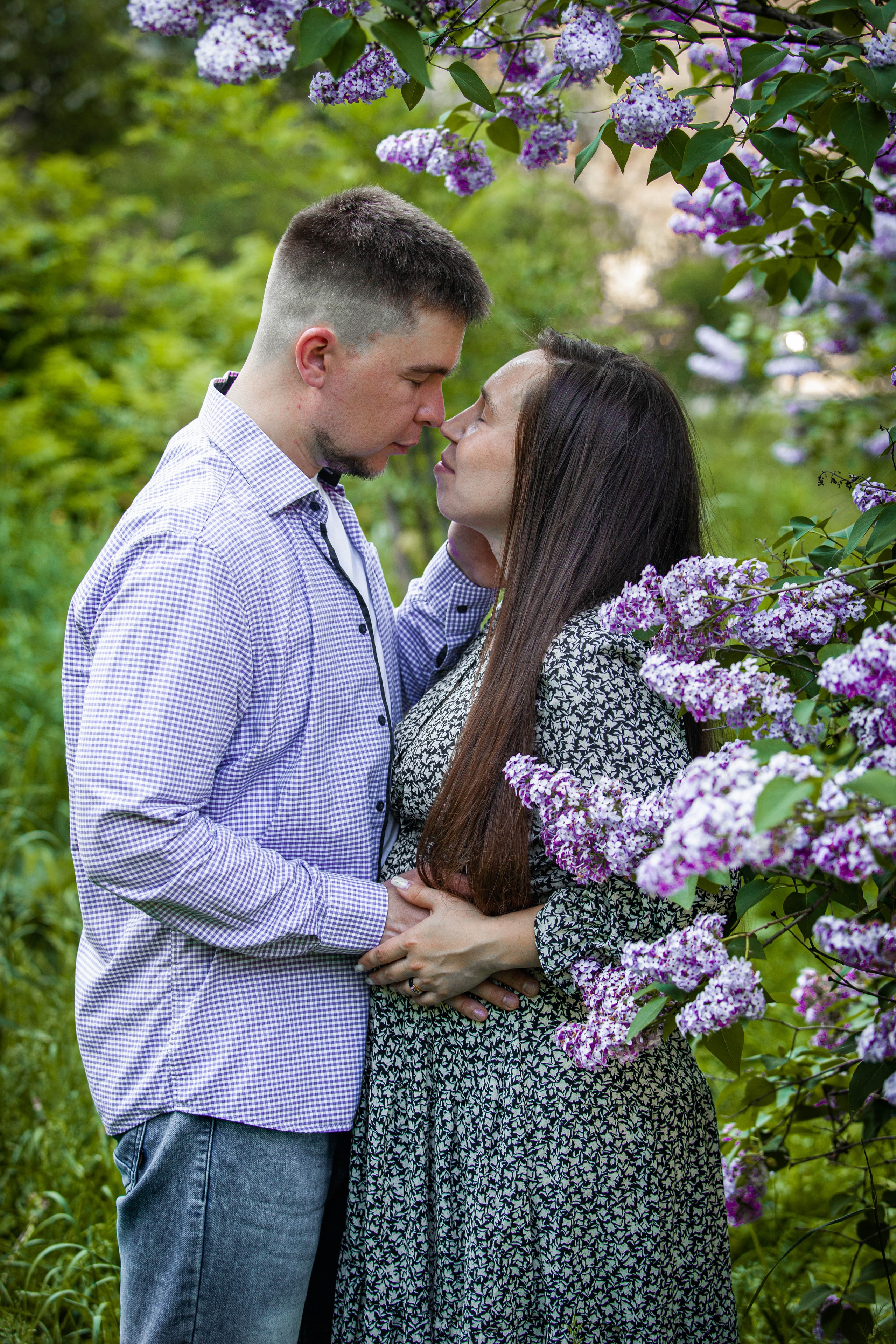 Съемка «В ожидании» Елена и Максим