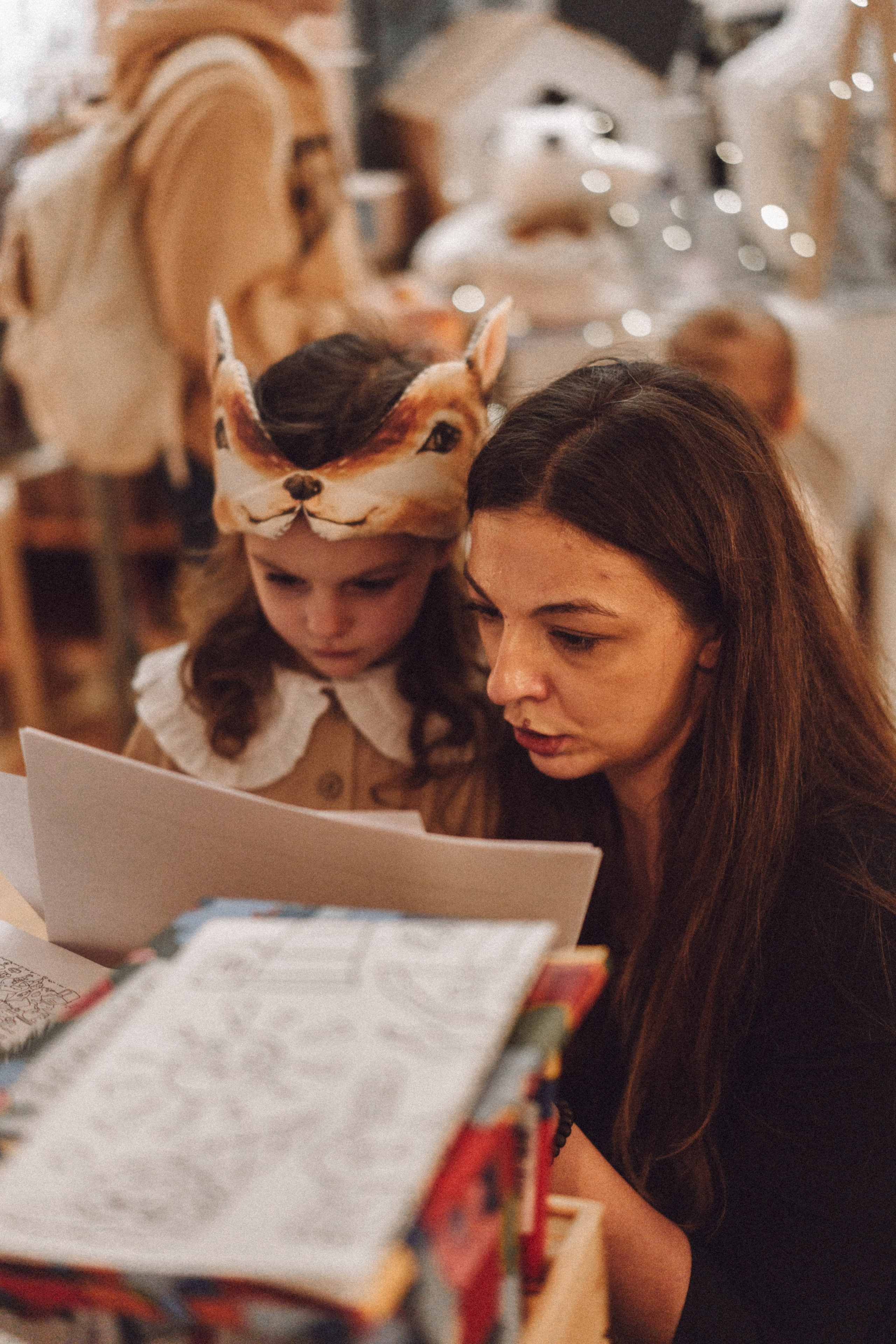 Новогодняя сказка в Momplayart. Семейный и детский фотограф и видеограф в Москве, Серпухове и Тарусе Валерия Сорокина