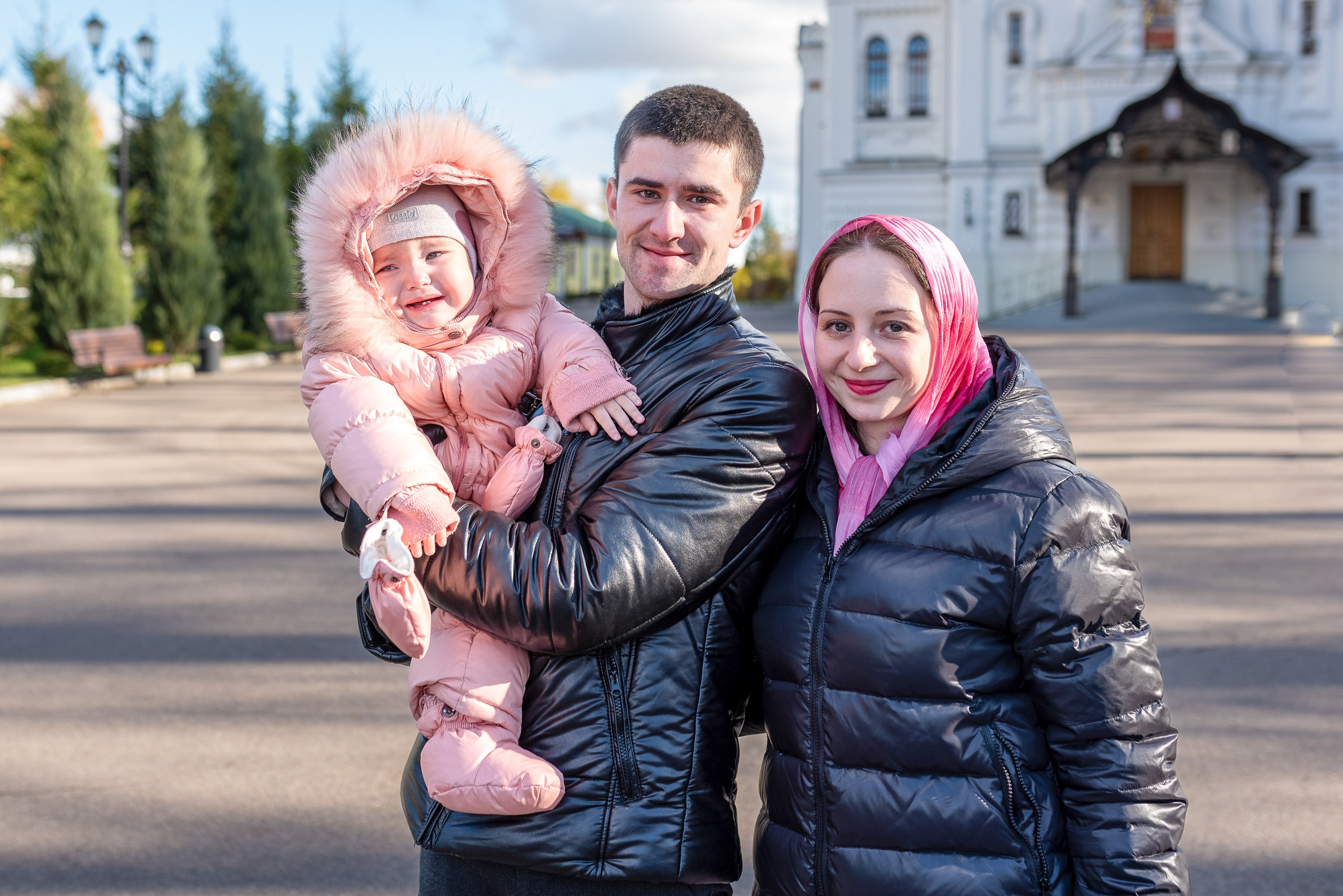 Крещение Розы. Фотограф Андрей Зикеев, фотостудия AzArt Studio в Москве