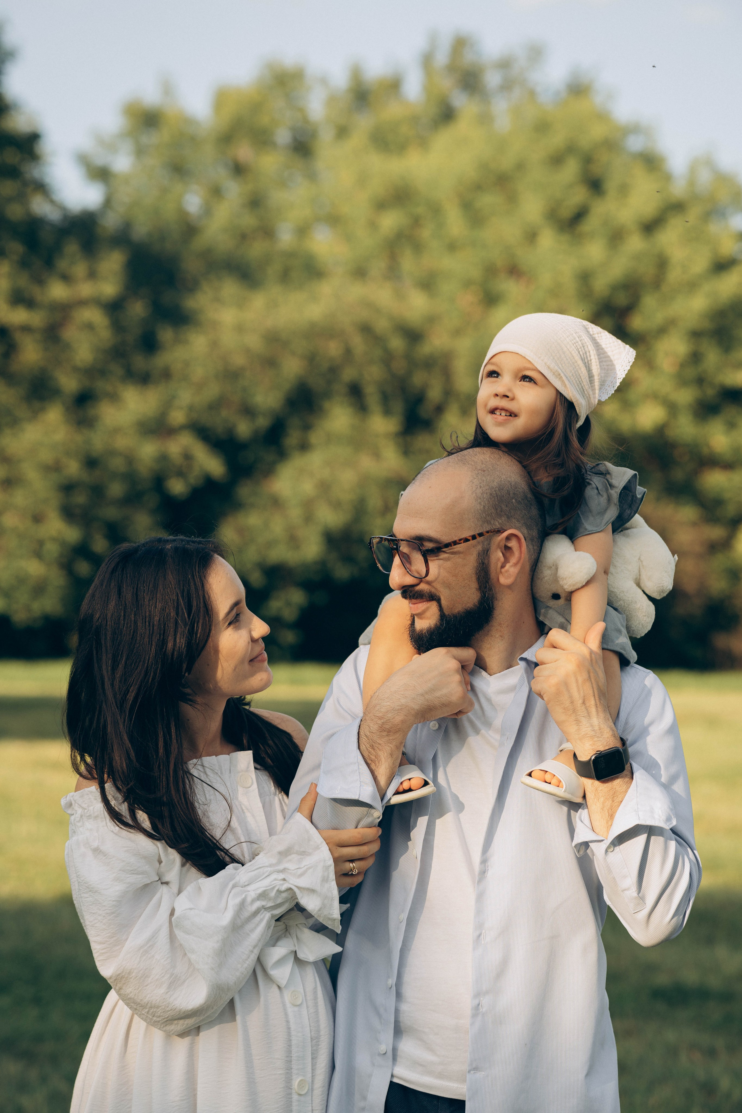 Анастасия, Михаил и малышка Ариана