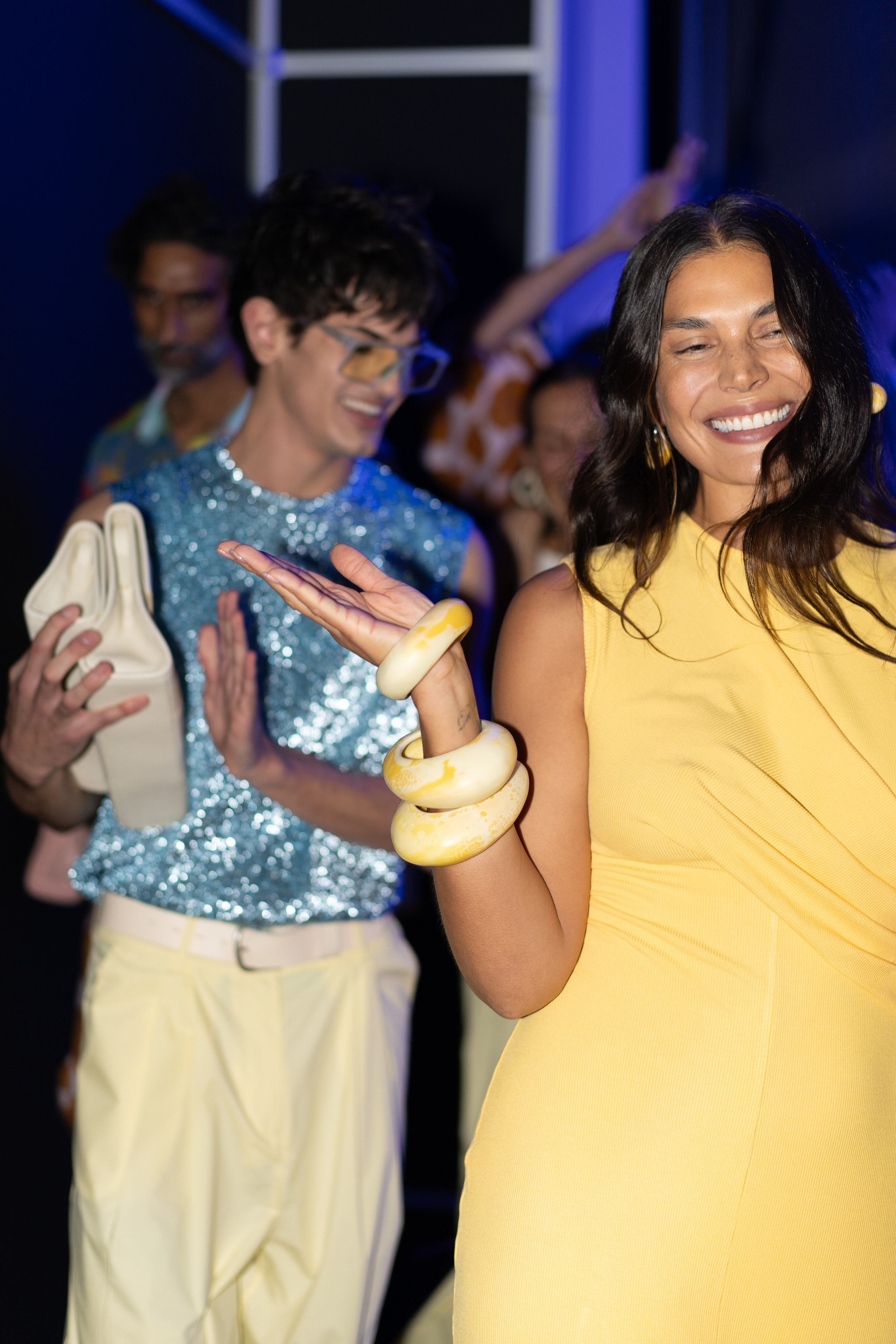 BACKSTAGE AT GARY BIGENI AUSTRALIAN FASHION WEEK 2025. Ekaterina-samoylova.com