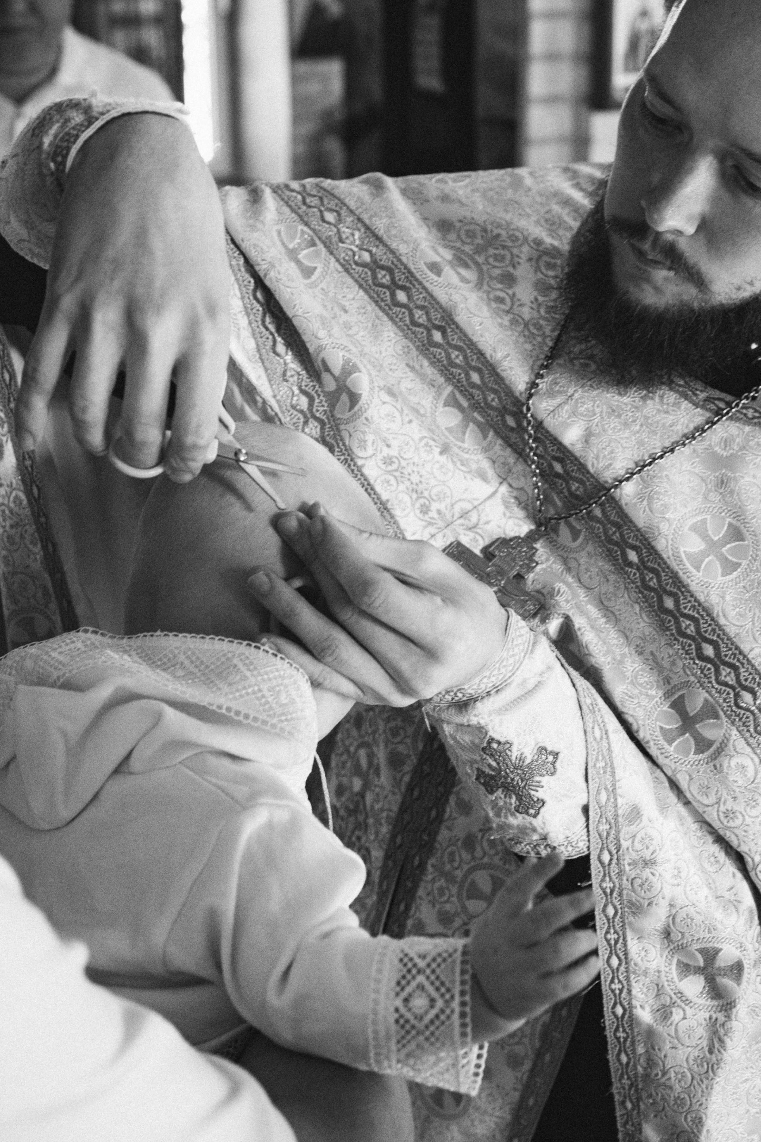 Таинство Крещения Антона в Церкви Архангела Михаила. Детский и семейный фотограф в Пушкино, Мытищи, Москва Сергеева Светлана