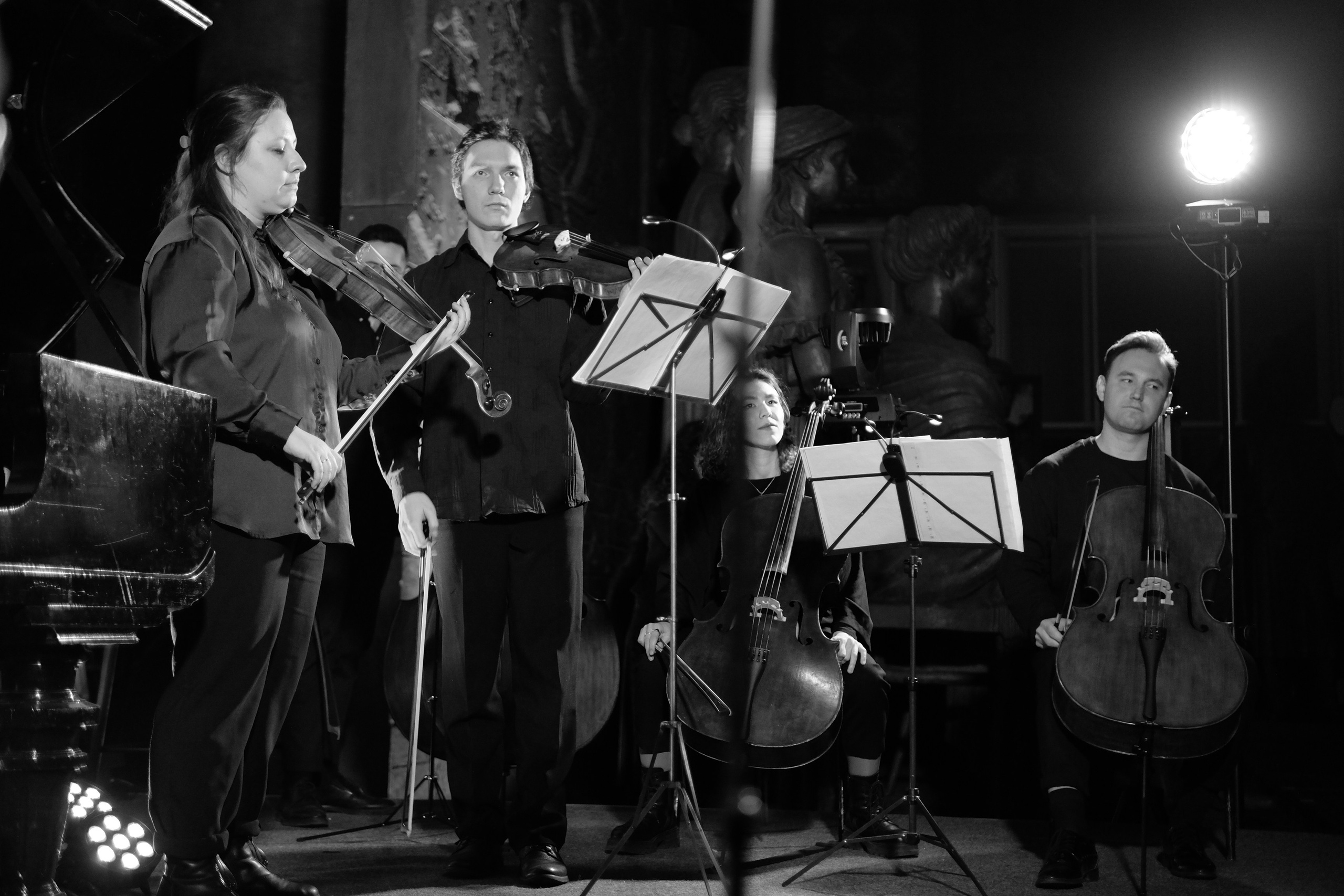 Classic music concerts at Cereteli`s Gallery/ Moscow/ 2023. Anna Fedo Photo