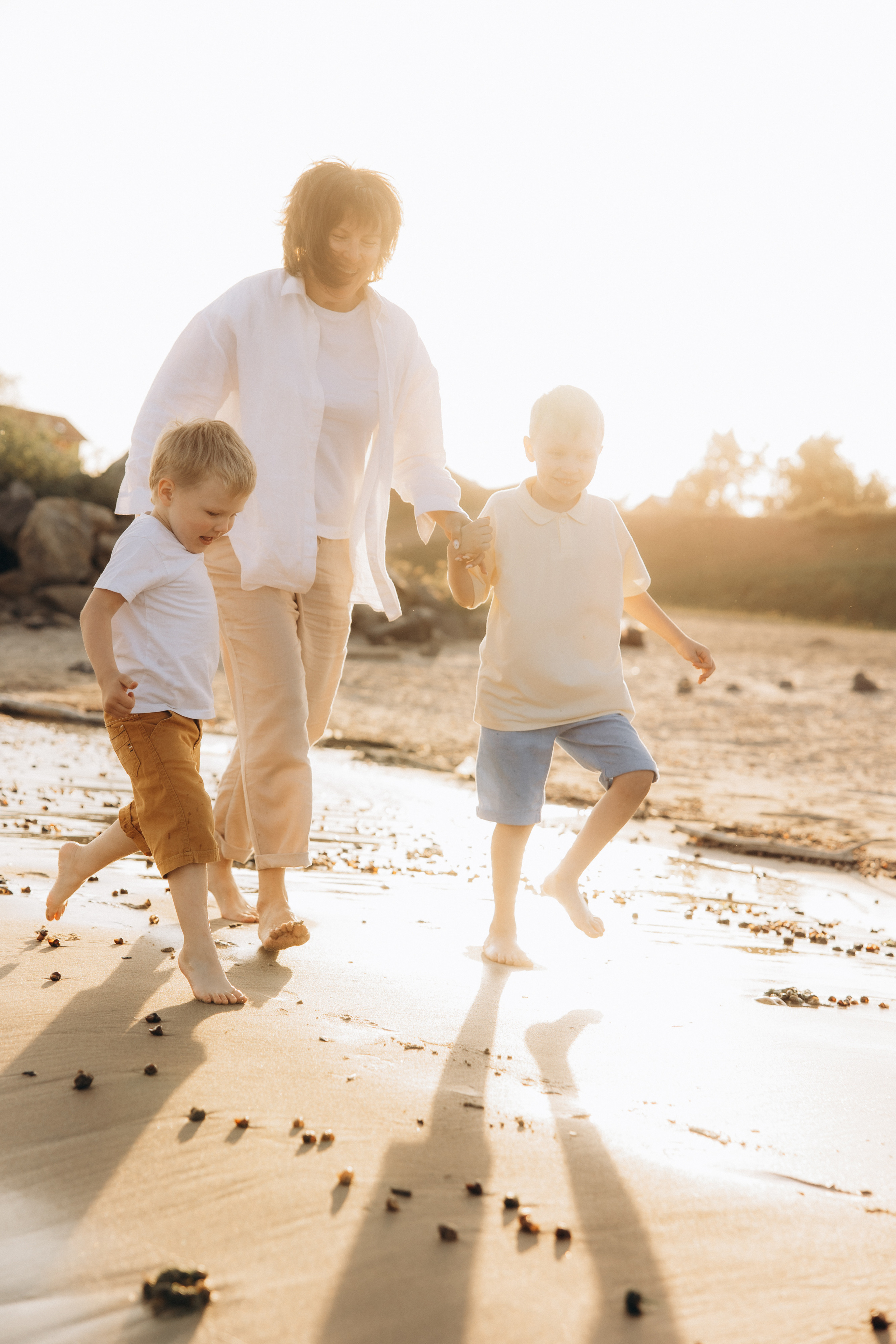 На пляже. Школьный фотограф в Новосибирске Наталья Иванченко