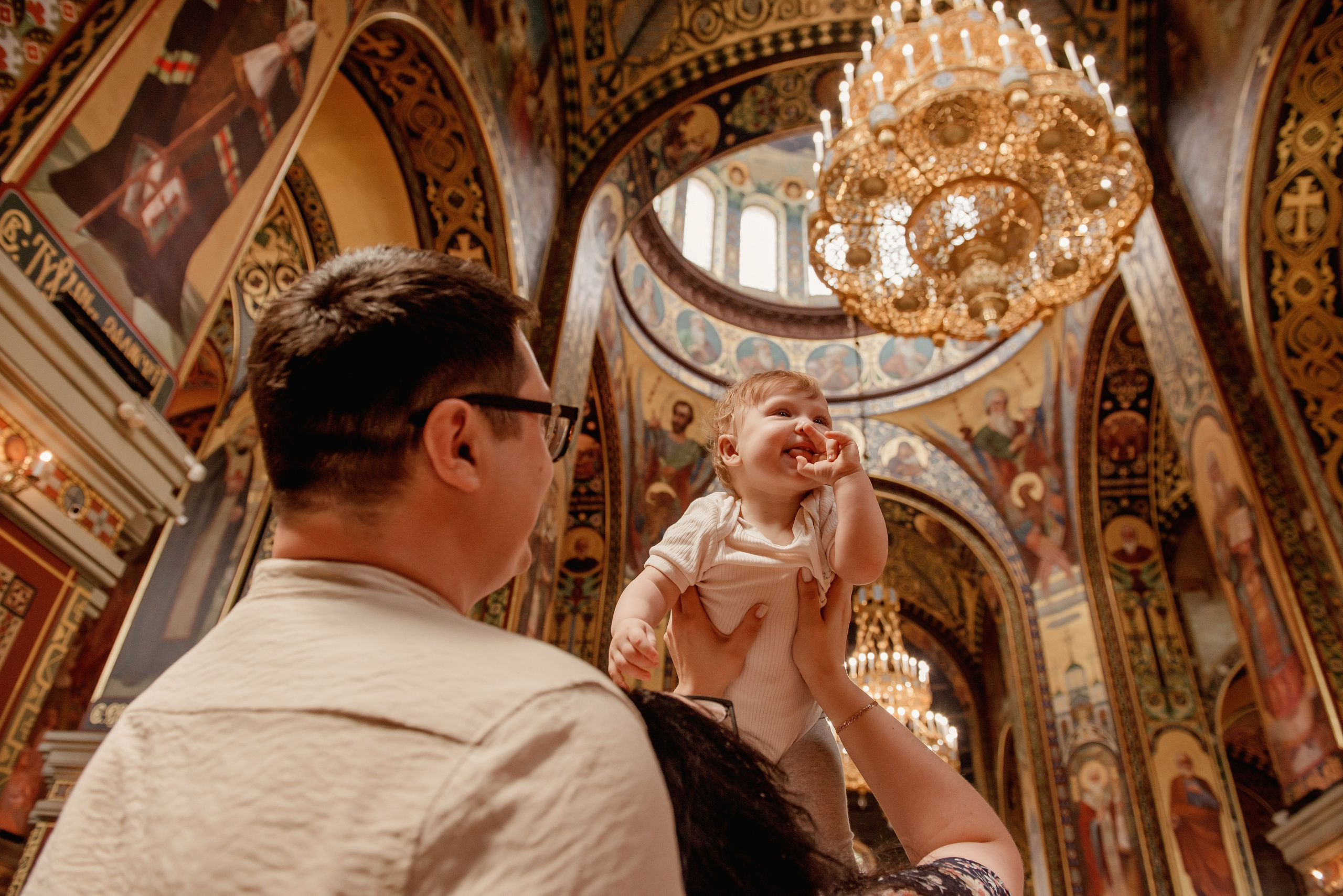 Таинство Крещения Елены, Вознесенский войсковой собор, г. Новочеркасск