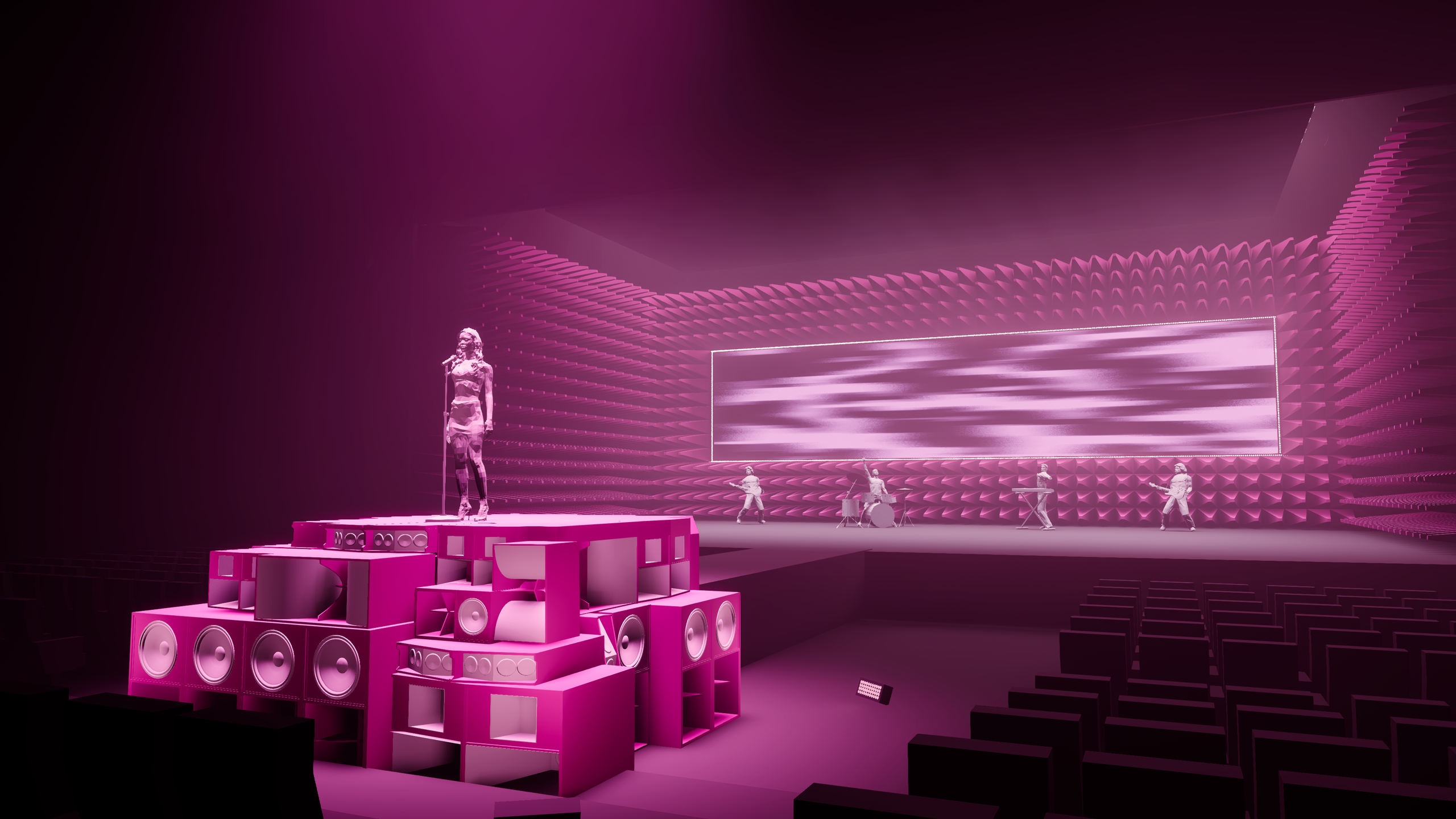 SOUNDPROOF STAGE. OOPS