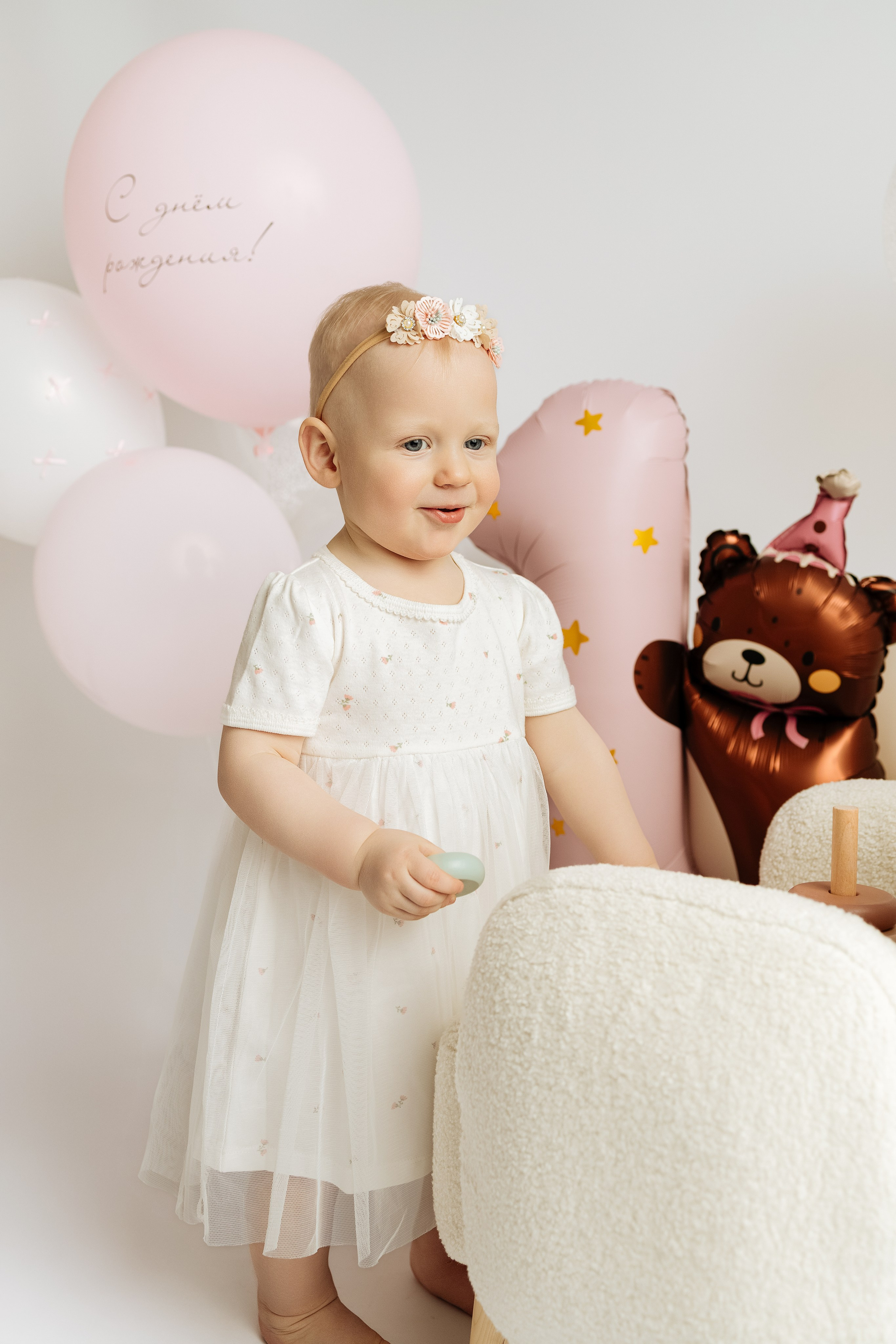 Кира 1 год. Фотограф новорожденных в Санкт-Петербурге Екатерина Иванова
