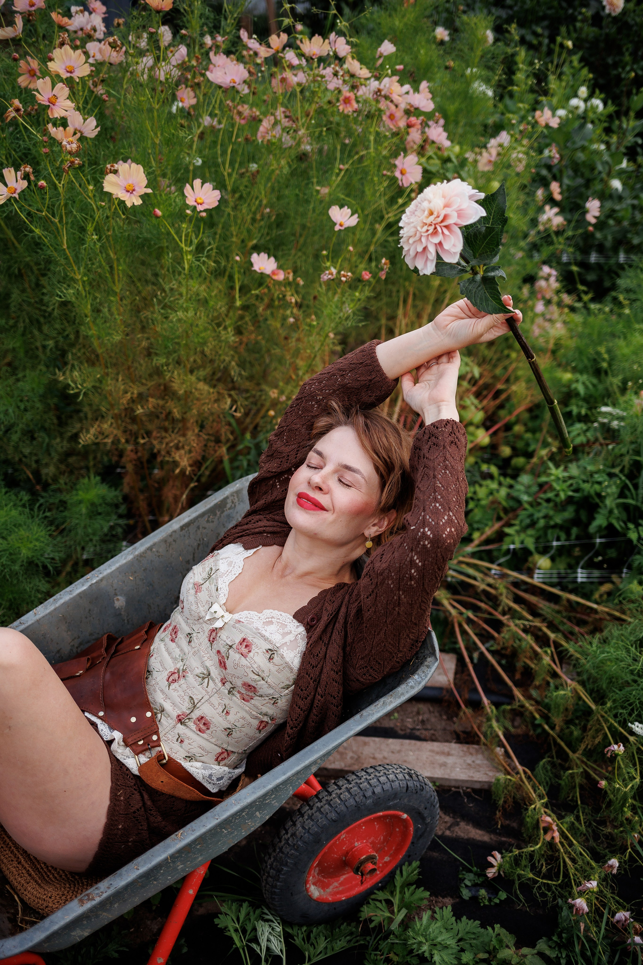 Наташа на ферме. Семейный фотограф в Саратове Юлия Охотникова