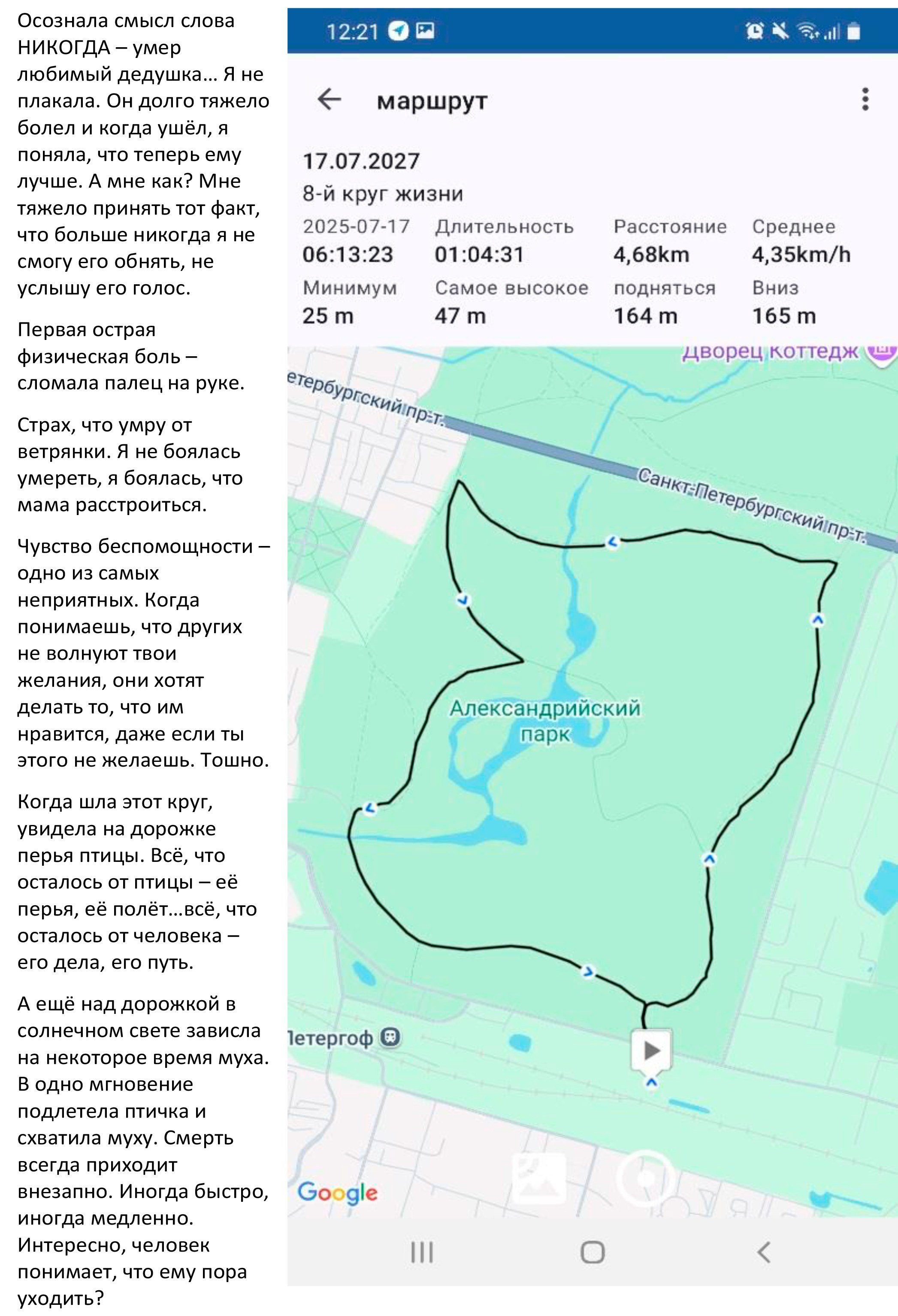Мария Пичугина — Круги жизни