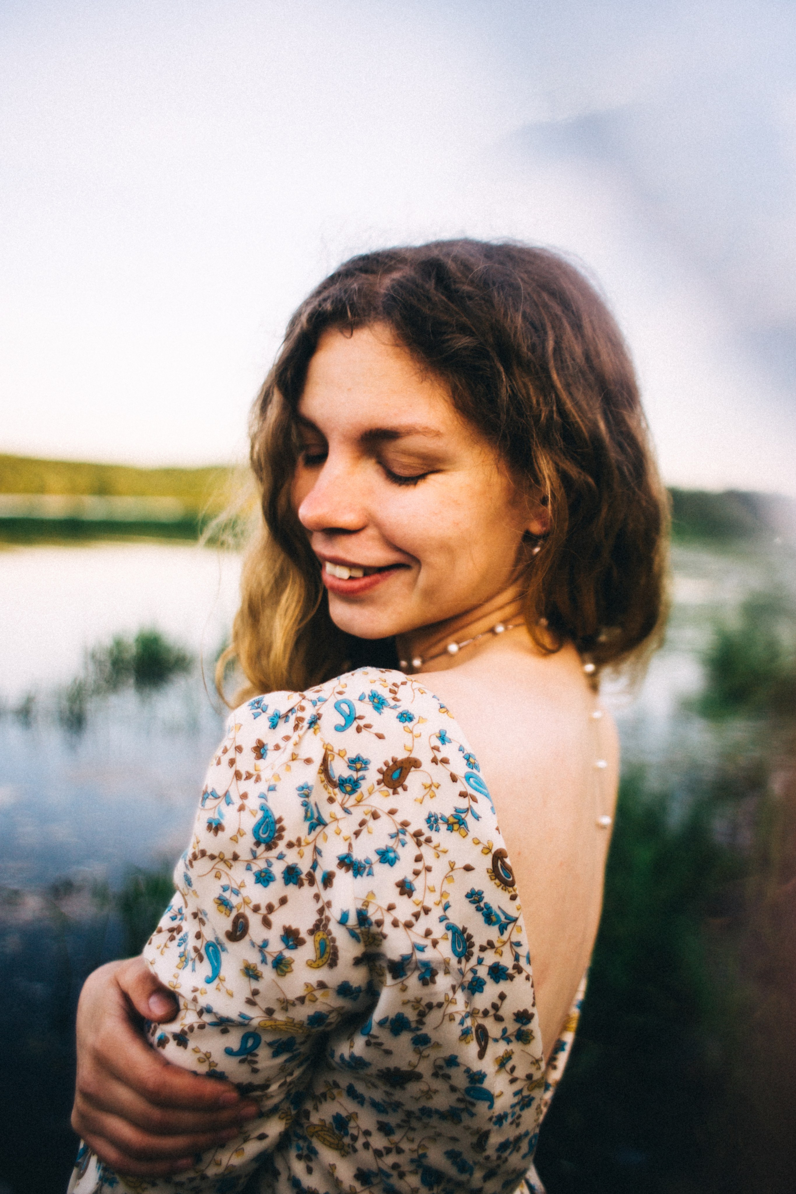 Лена. Рассвет над Окой. Фотограф в Нижнем Новгороде