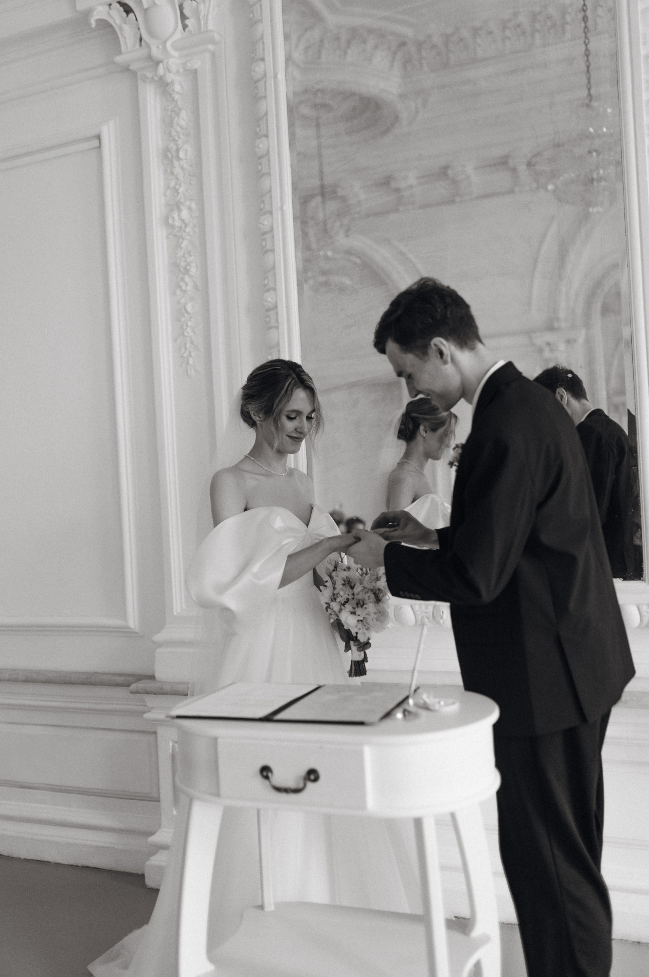 Дарья и Никита, Особняк Спиридонова. Свадебный фотограф Москва и Санкт-Петербург. Анастасия Чудина