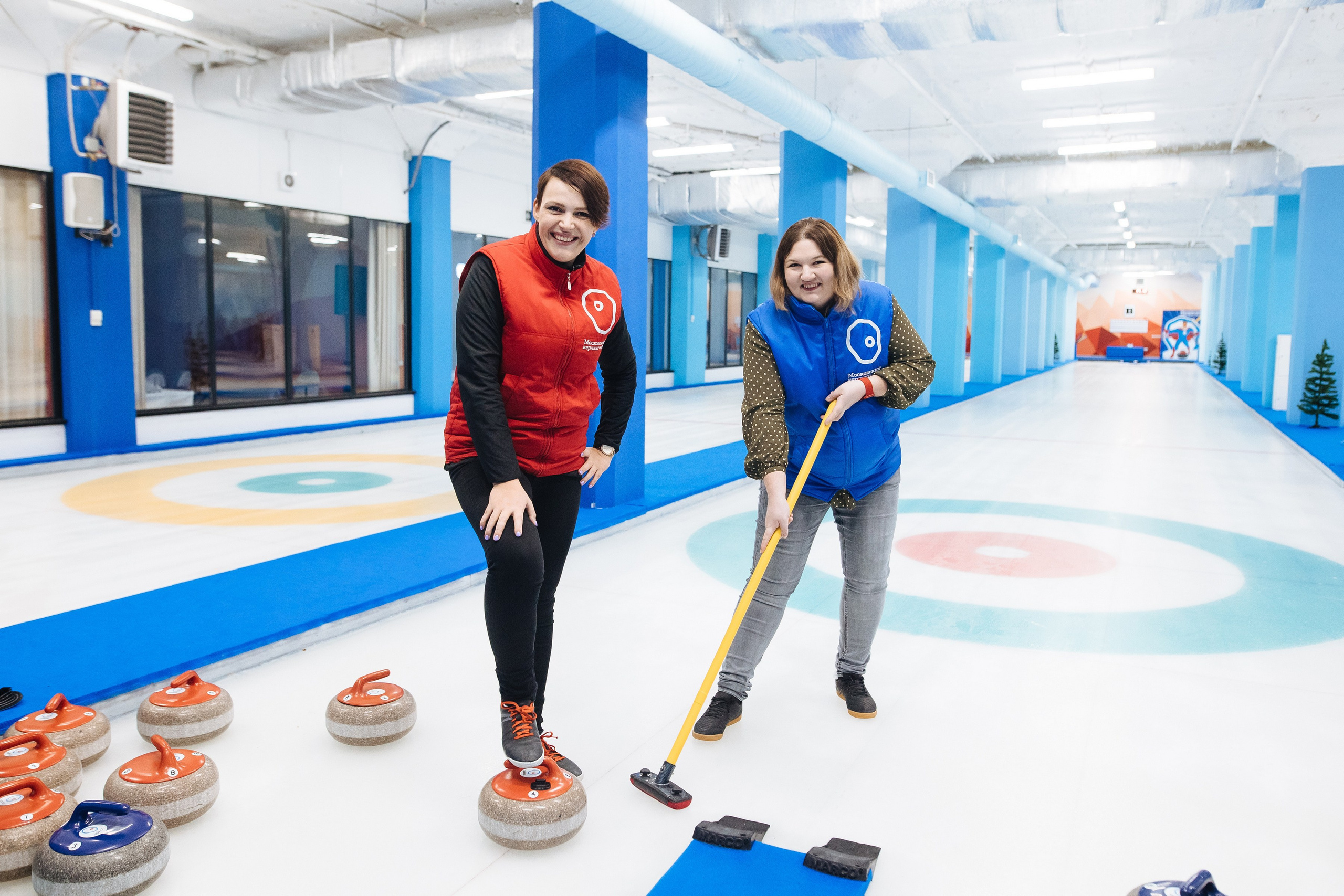 Корпоратив в кёрлинге. Свадебный и семейный фотограф Екатерина Иванова