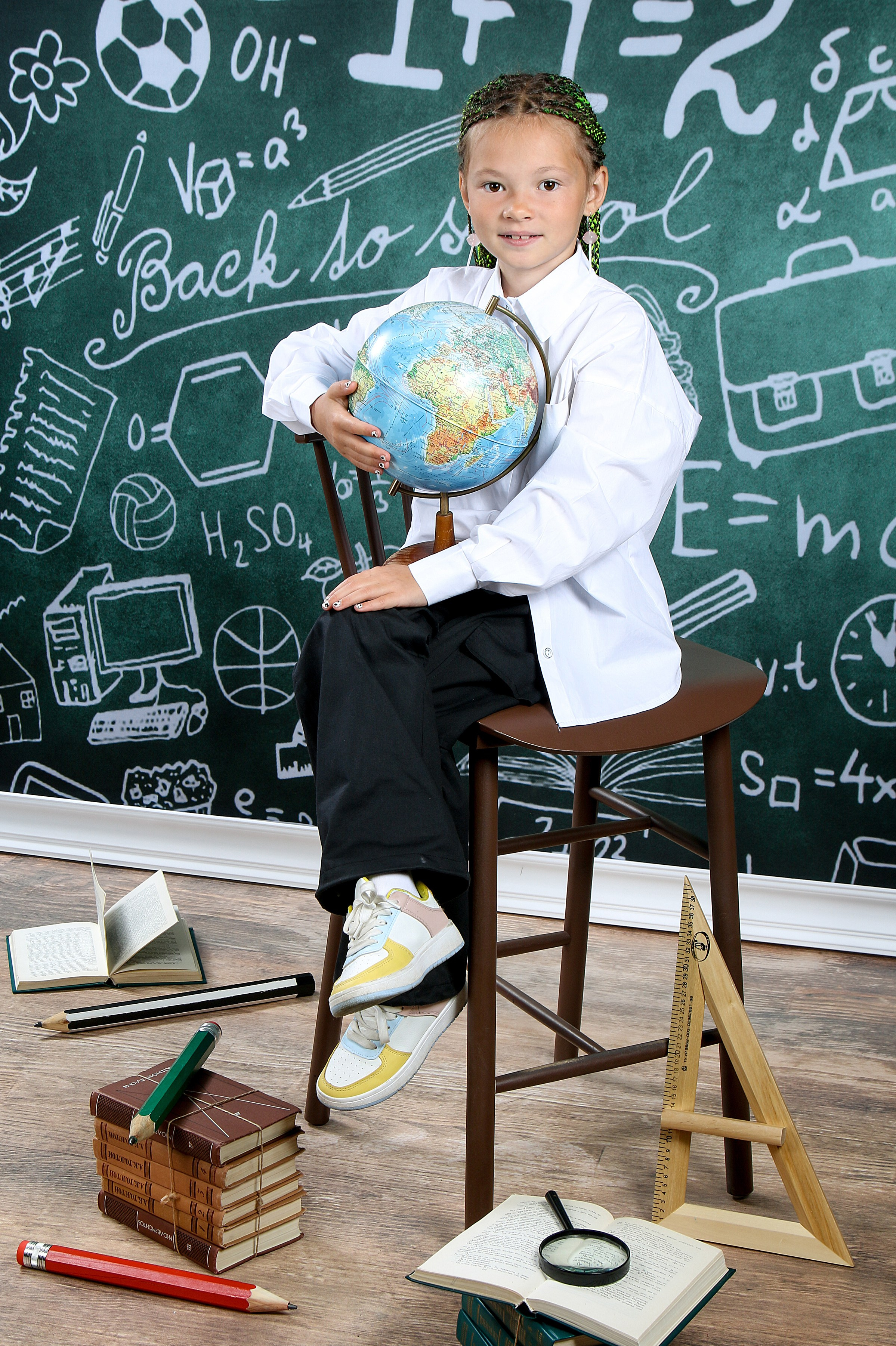 Портреты. Три Жирафа