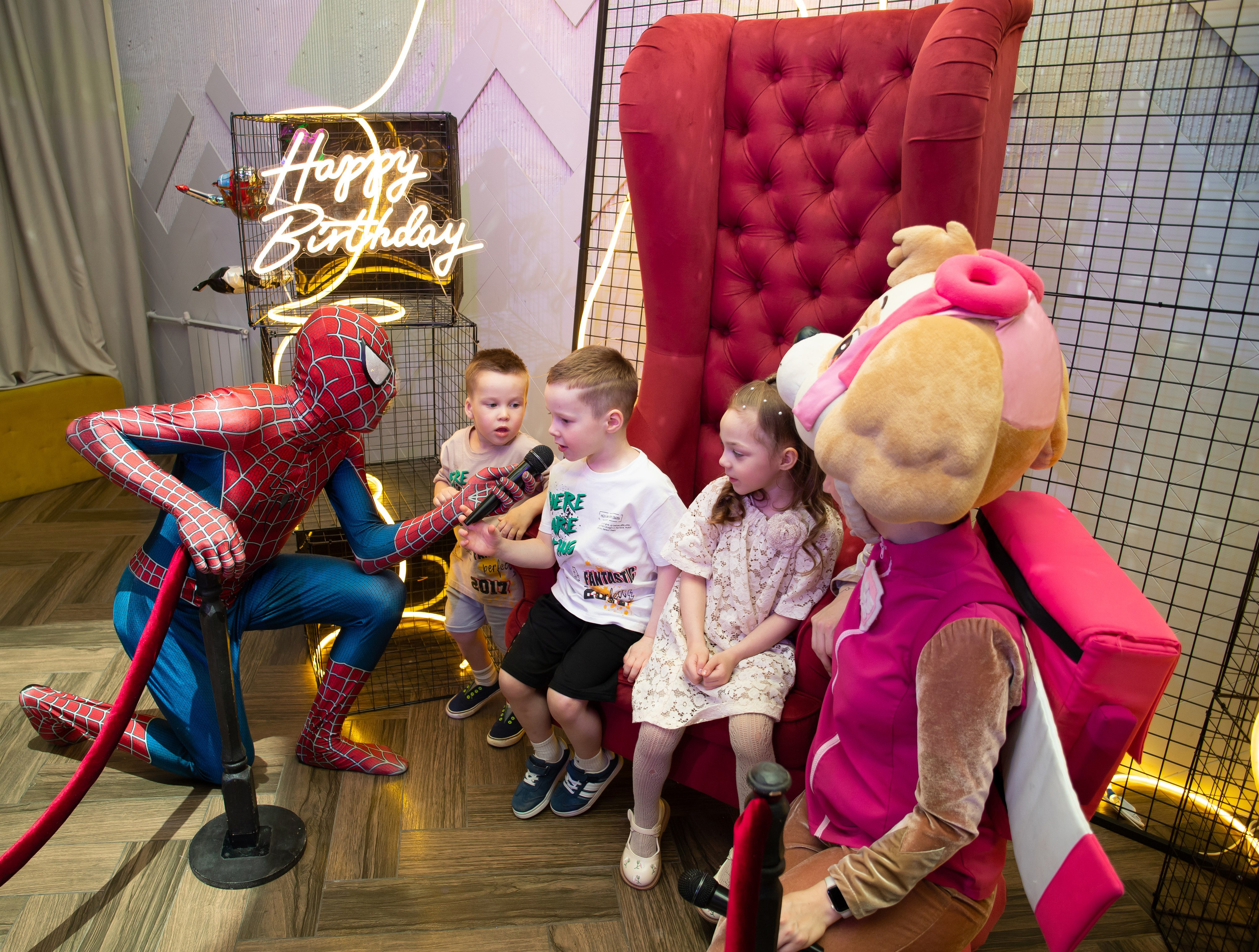 Детское день рождения. Фотограф Надя Ю