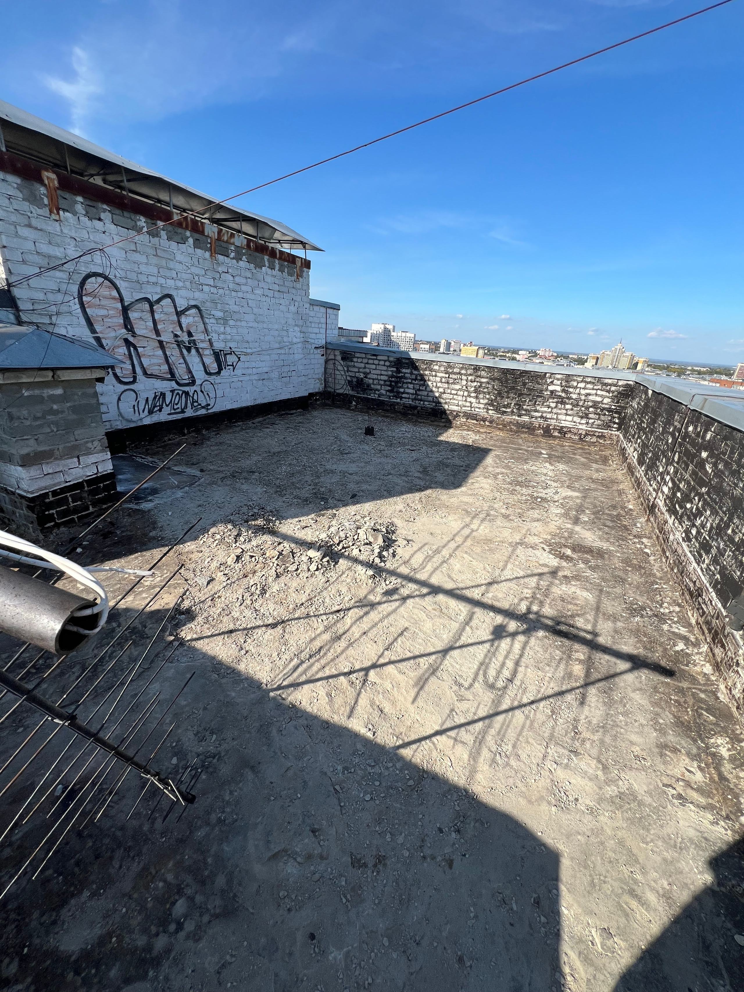 ТСЖ Строителей 33 Монтаж наплавляемой кровли