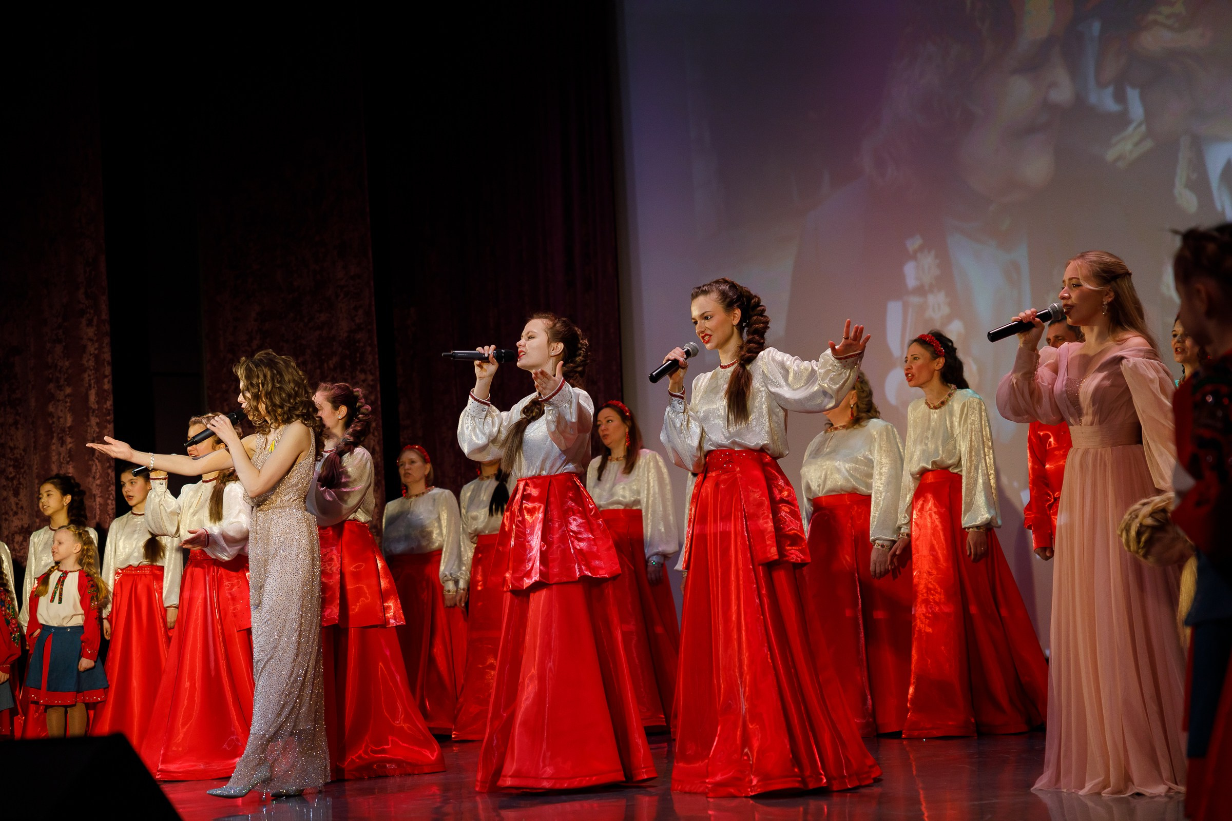 Концерт коллектива «Славяночка». Фотограф Москва