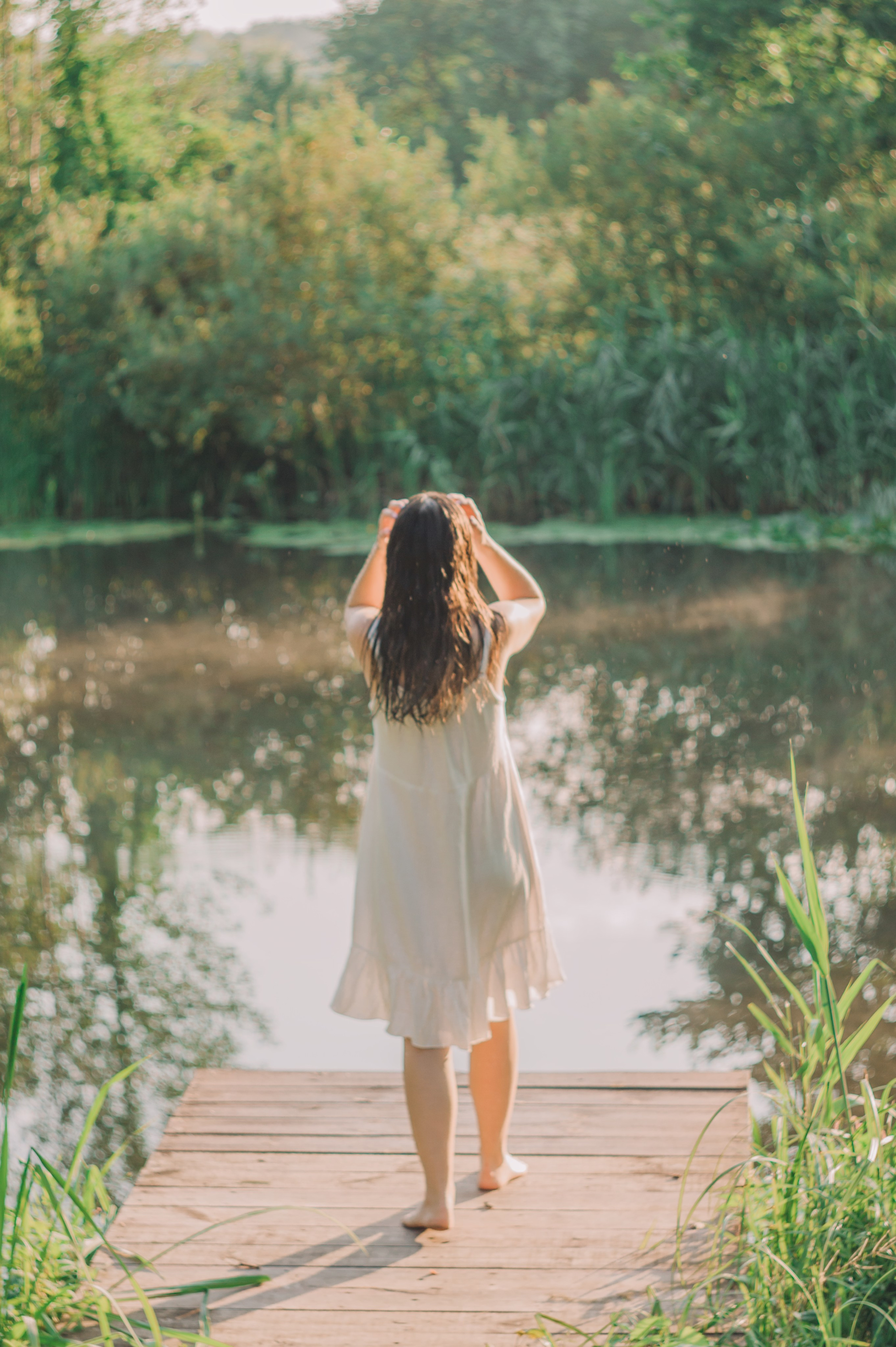 Марина. Рассвет. Фотограф Людмила Белова