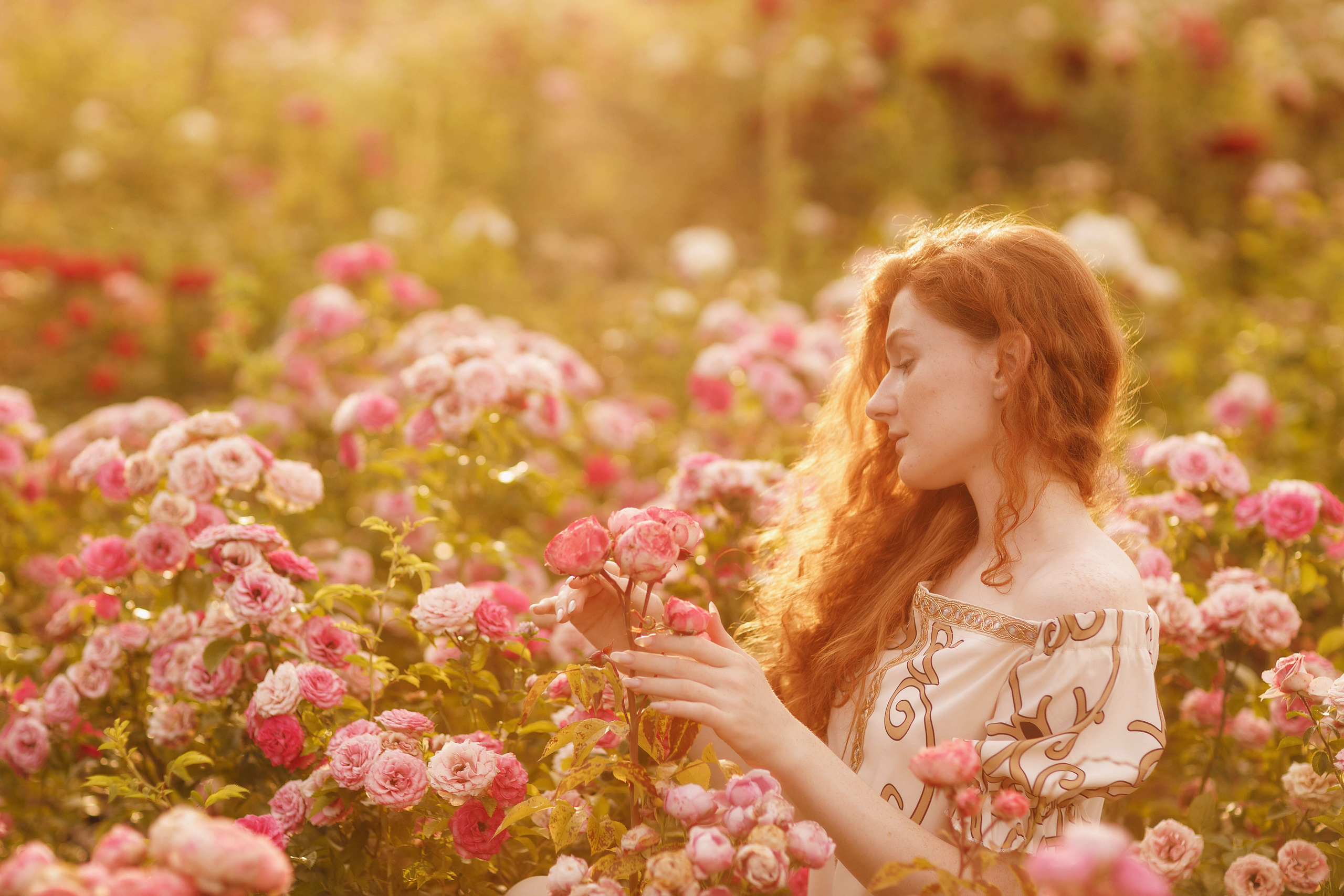 Фотосессия на заливе с Татой в платье от Ирины Павловой. Портретный и репортажный фотограф в Чебоксарах Андриян Чаркин