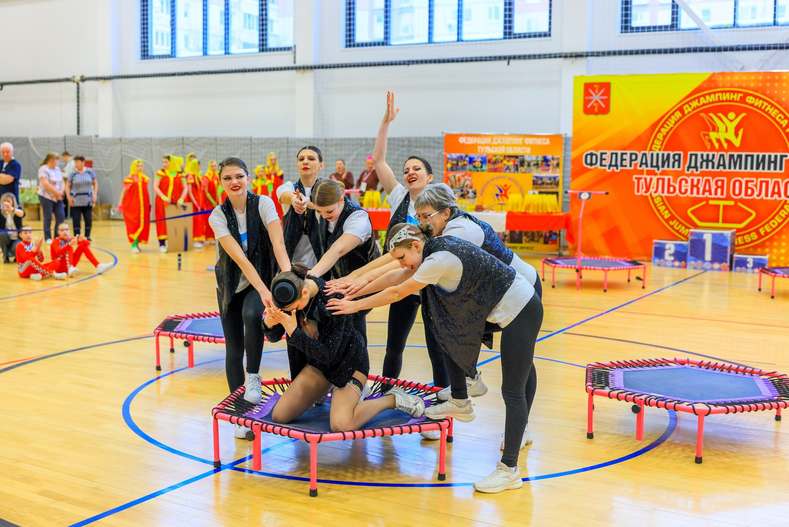 Фитнес Джампинг Соренования ЦФО. Фотограф в Туле Крупский АнДРей. Фотостудия «КАДР71» в Туле