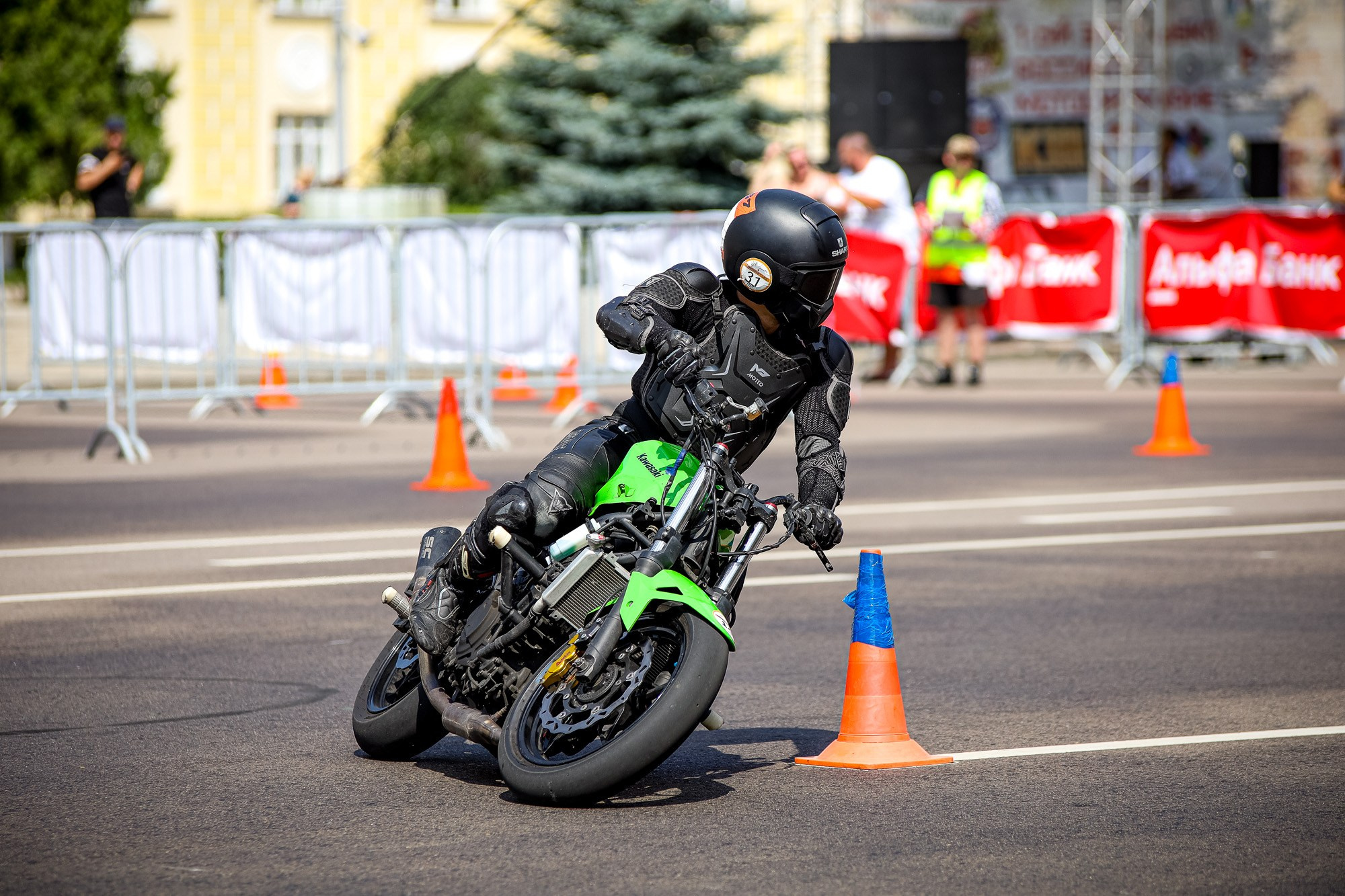 Кубок России по фигурному управлению мотоциклом. Спортивный фотограф Вадим Добедченков