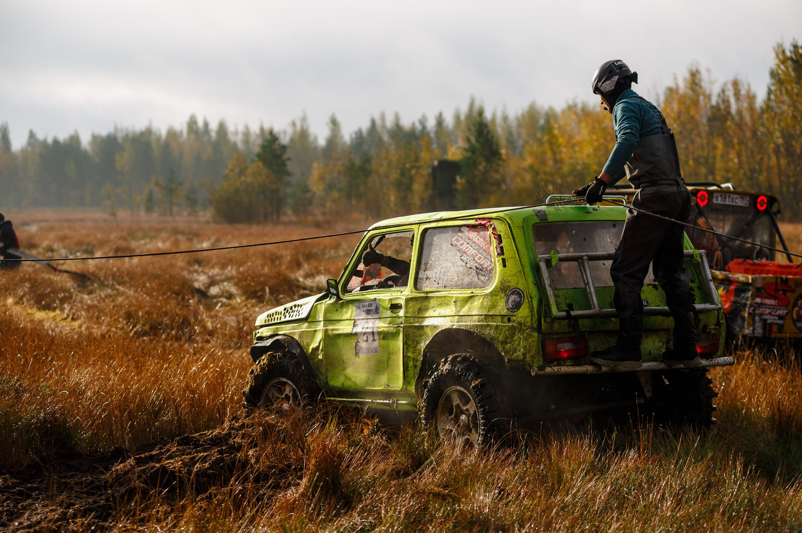 Кубок СПб по трофи-рейдам 04-06.10.2024 — день 2. Фотограф Алексей Алексеев