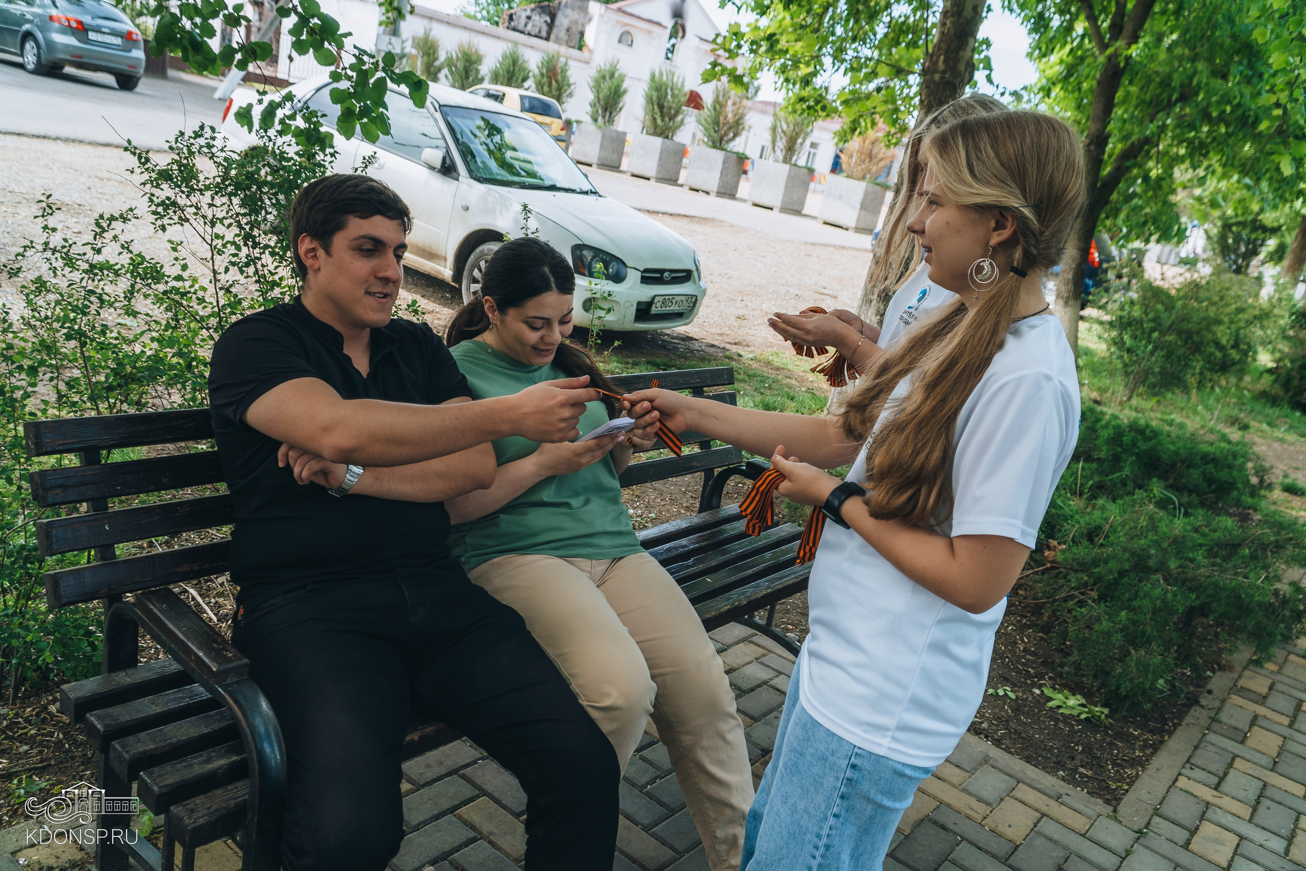«Георгиевская ленточка». Новотитаровский Дом культуры