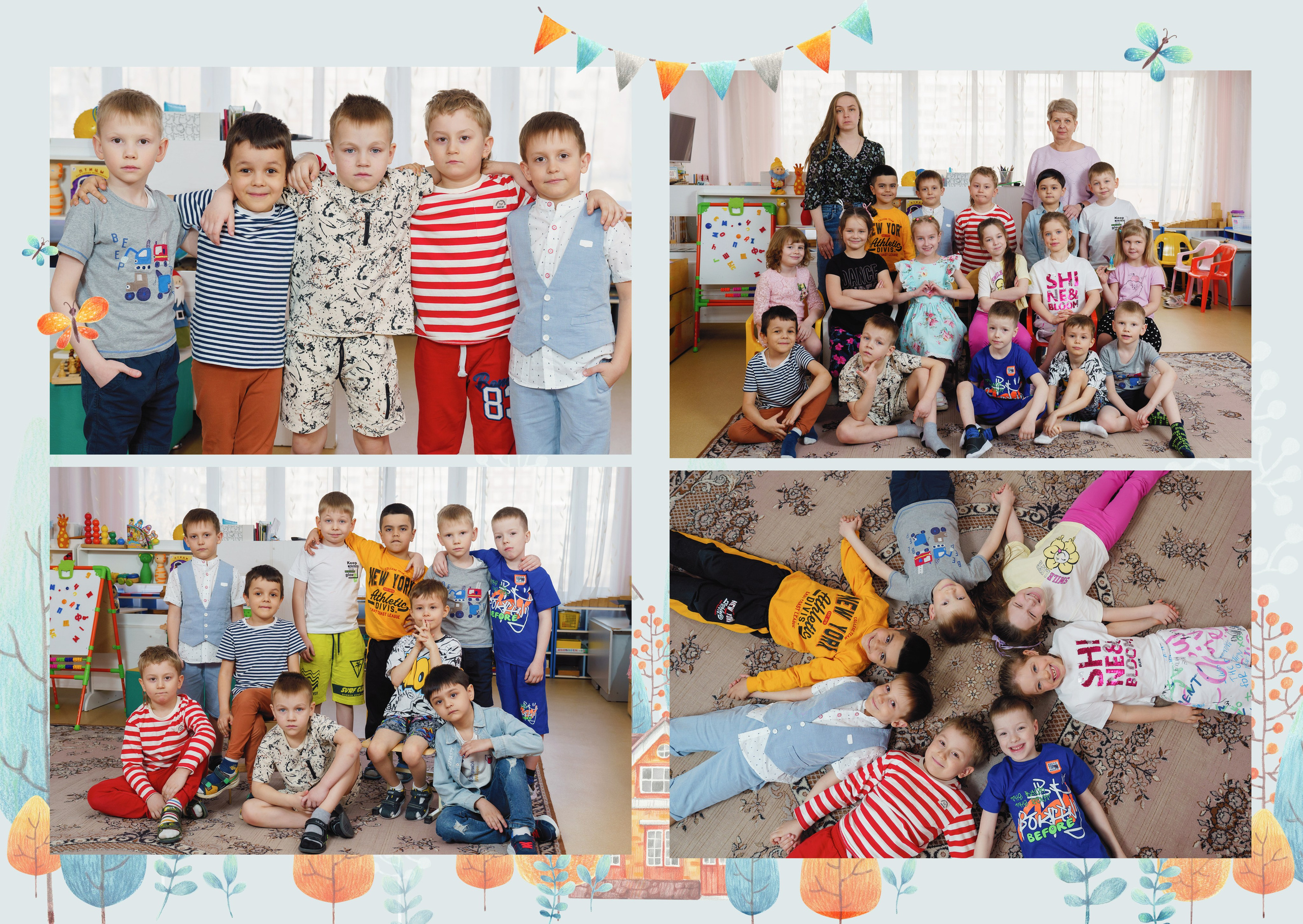 ДОМИКИ 5 разворотов. Фотомастерская Воробьевых