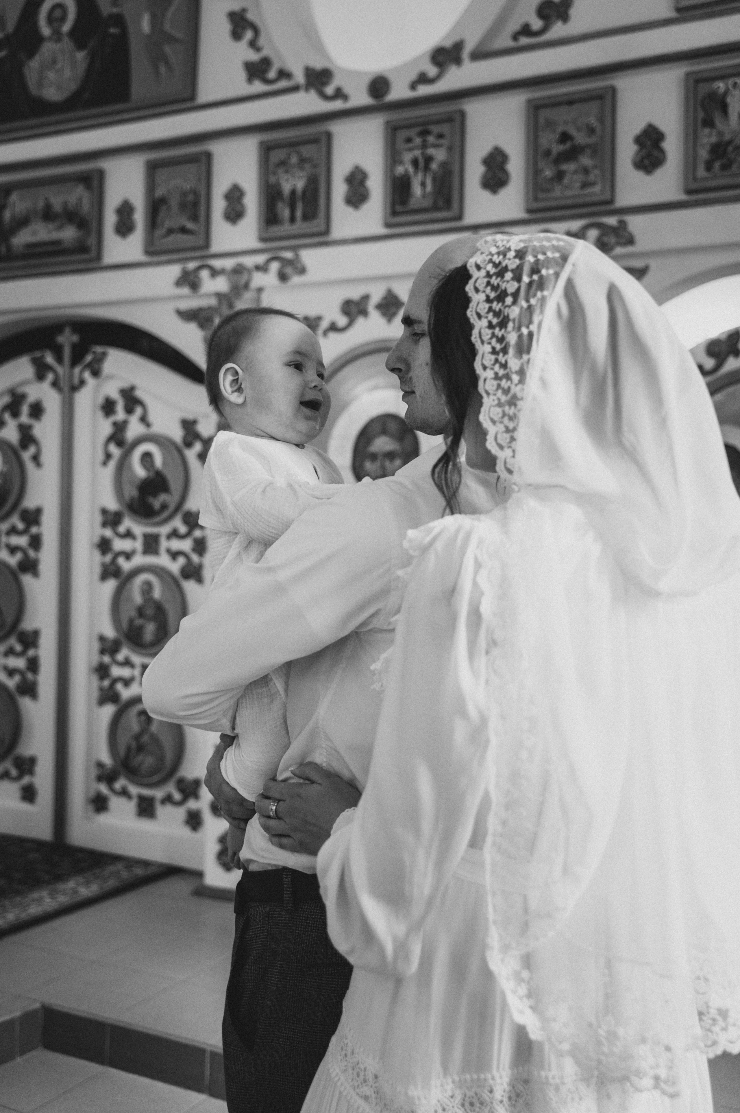 Крещение Демьяна (Церковь в честь святой блаженной Ксении Петербургской). Семейный фотограф в Минске Дарья Дреко