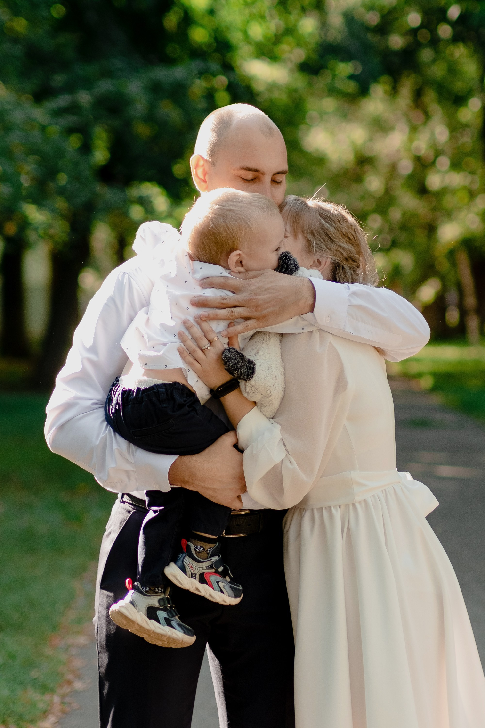 Семья в парке. Фотограф Ёля Ильясова Оренбург