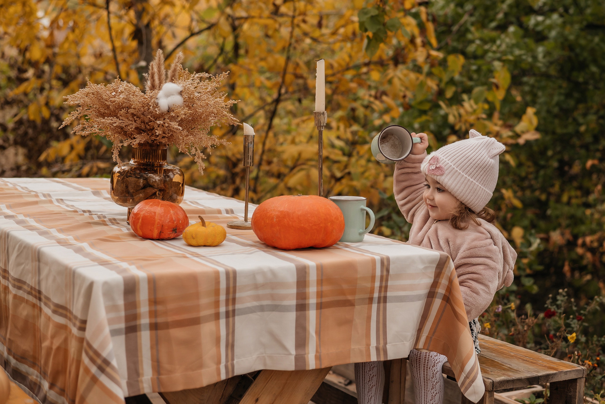 Осенняя семейная фотосессия. Семейный и детский фотограф Кущ Наташа