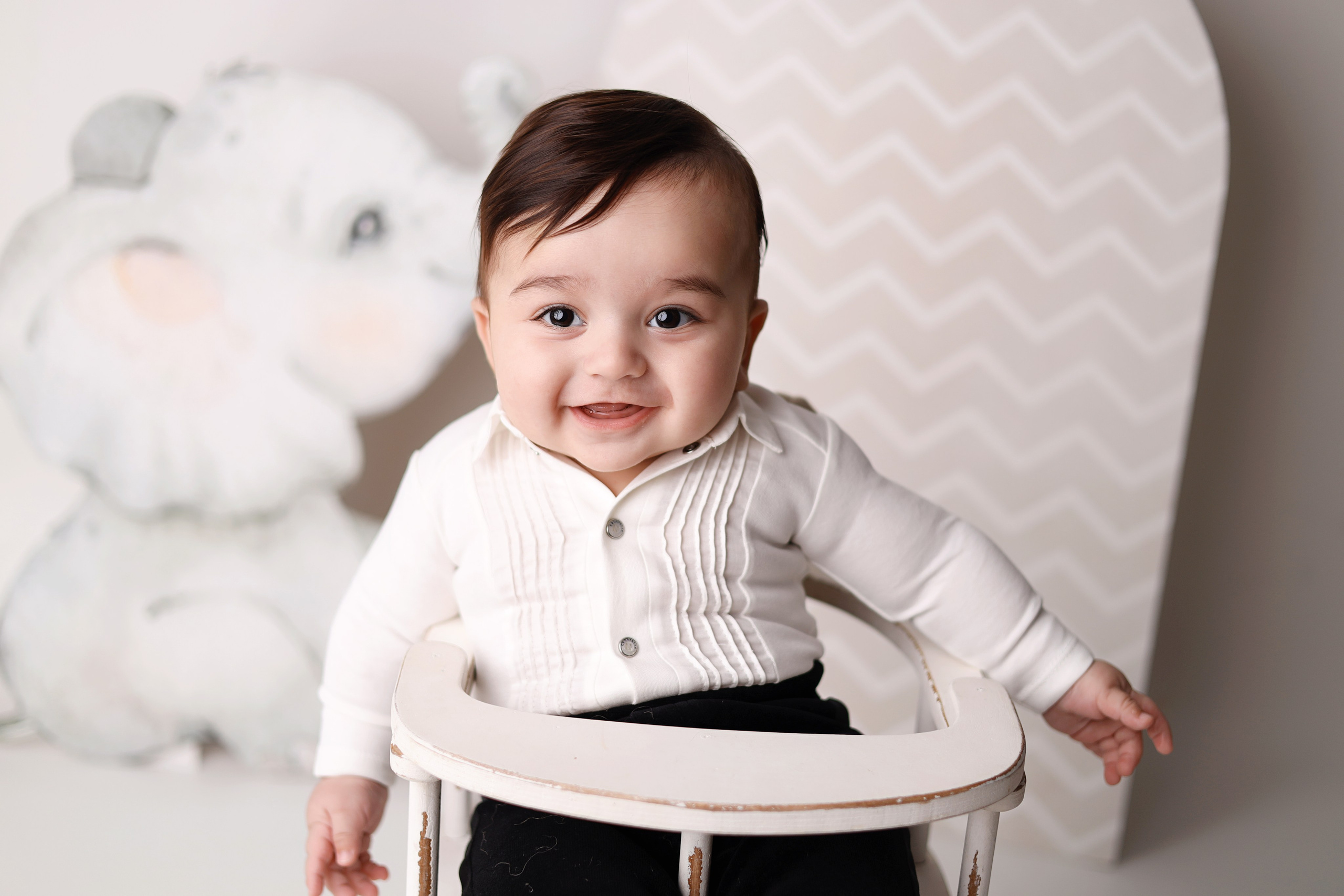 Азнавуру 6 месяцев. Фотограф новорожденных Москва. Ньюборн фотограф Москва