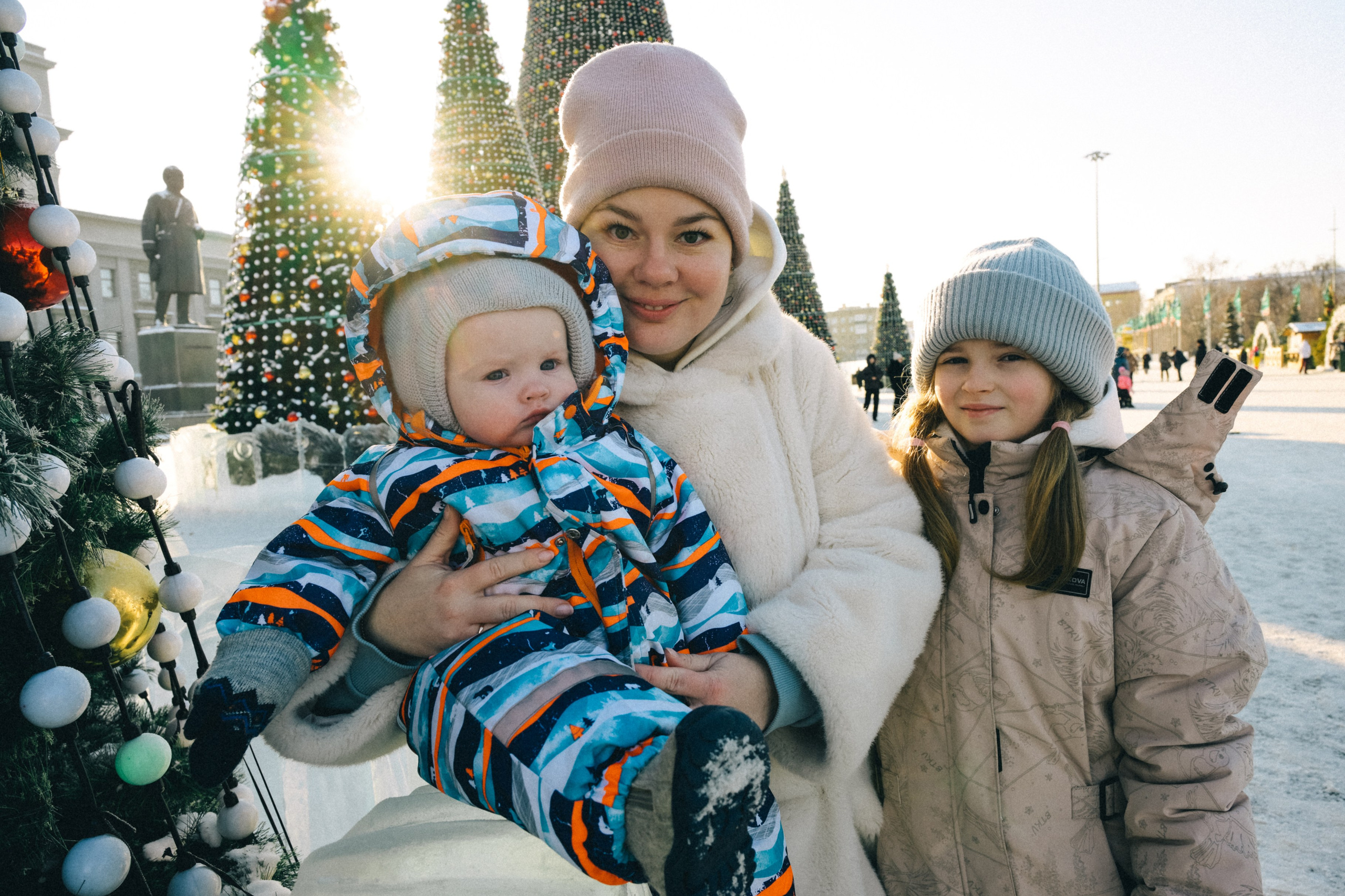 Семья Машеньки Новогодняя