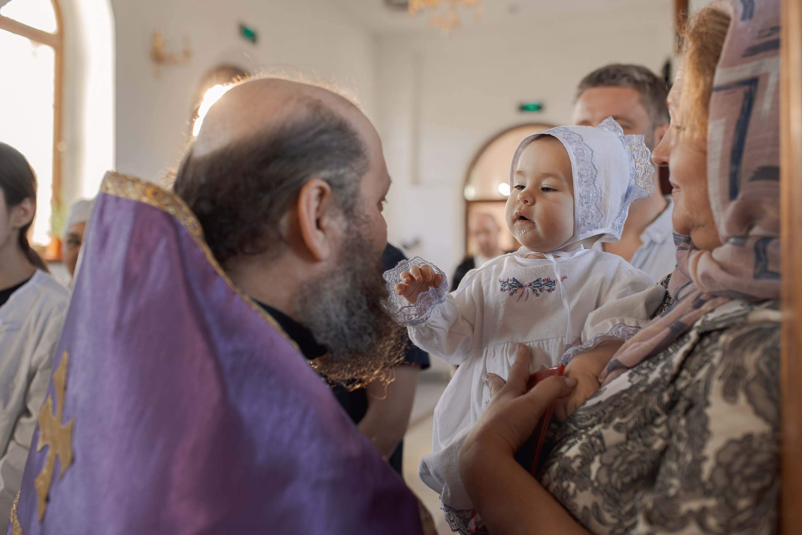 Крещение Вироники. Фотограф на Крещение и Венчание в Ташкенте