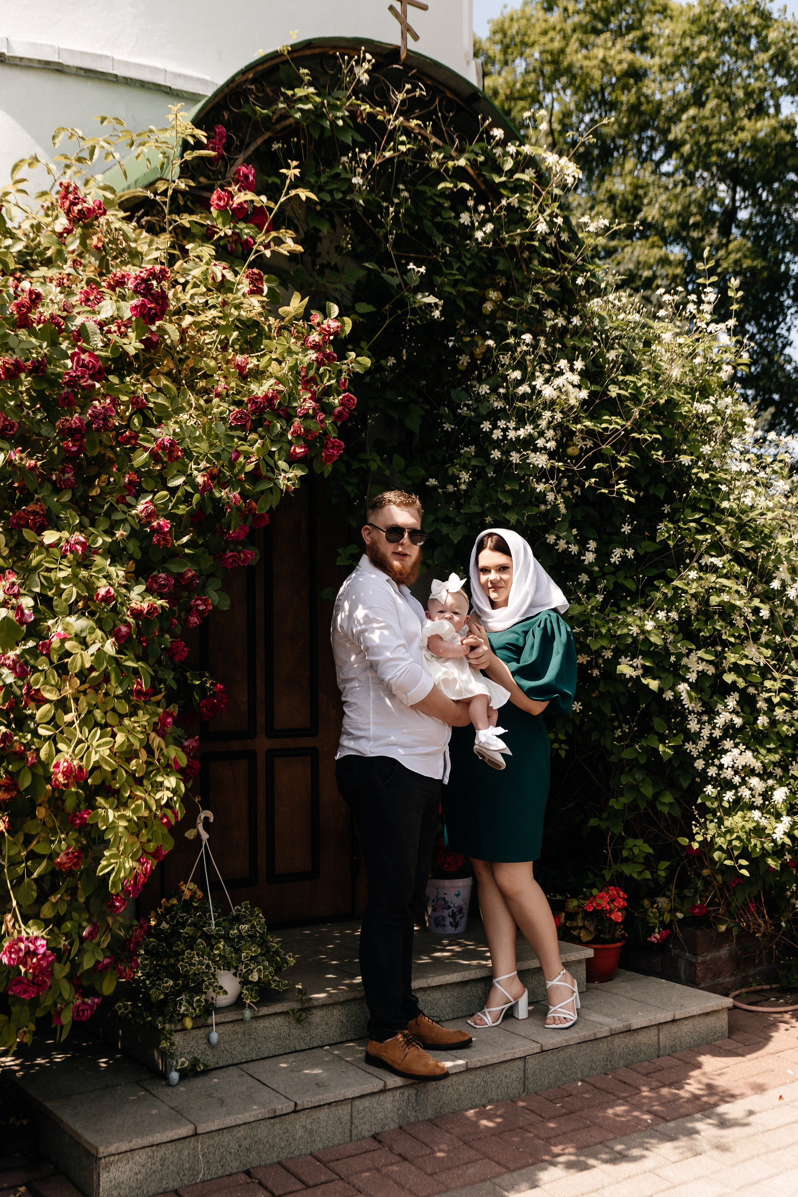 Крещение Адель. Семейный фотограф Минск Усова Ольга