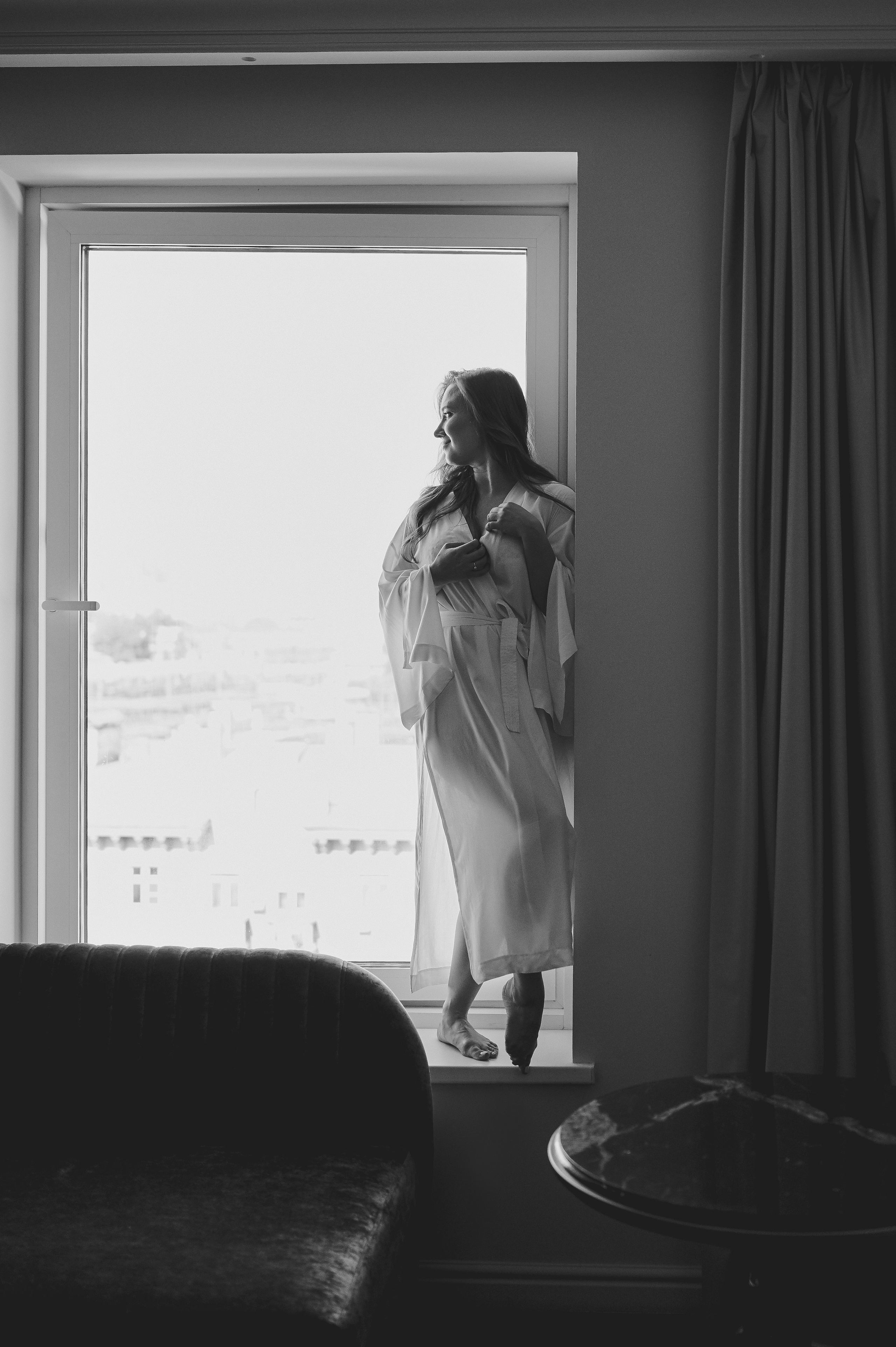 Утро в отеле. Свадебный и женский фотограф город Электросталь и Ногинск