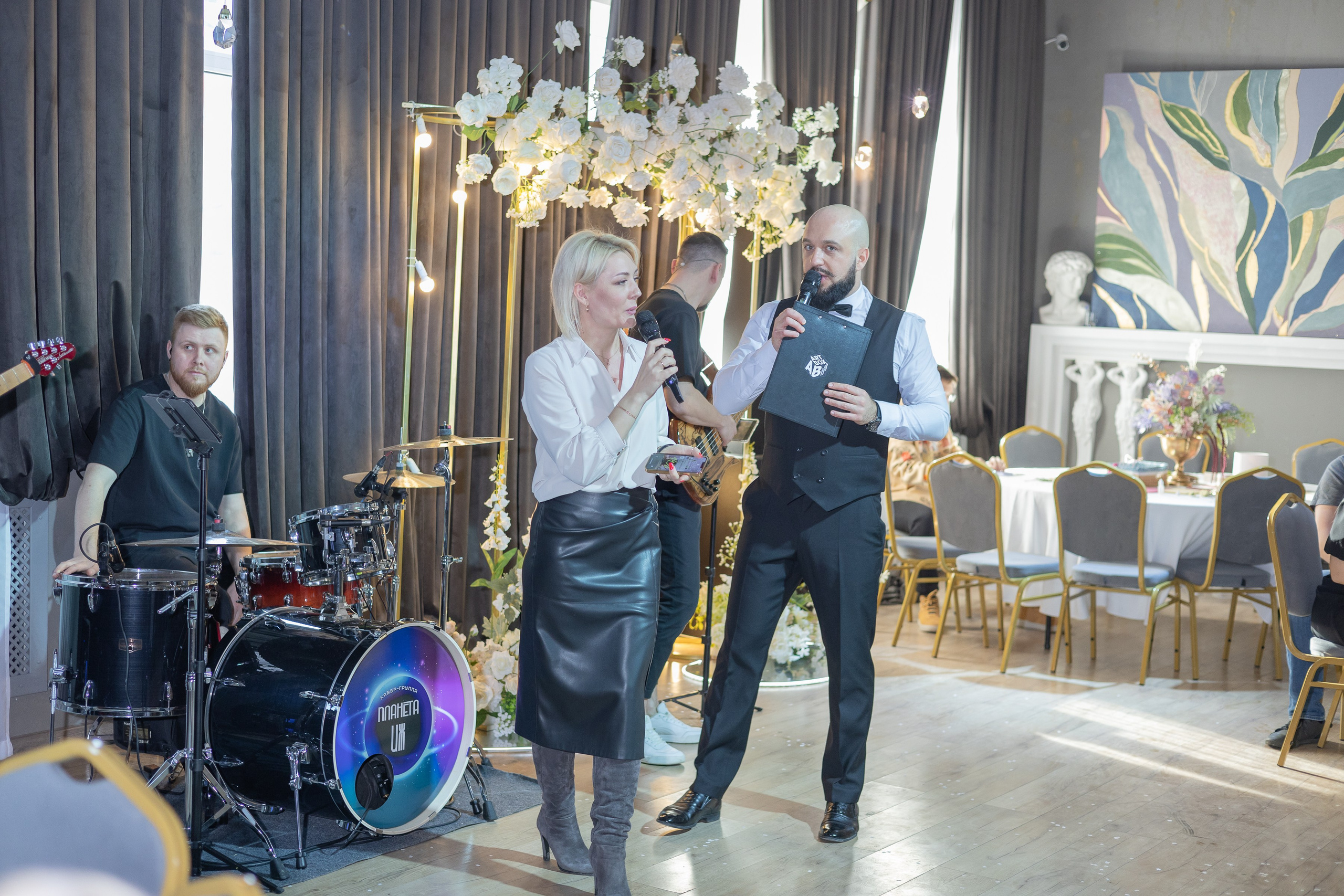 Свадебное чаепитие для молодоженов